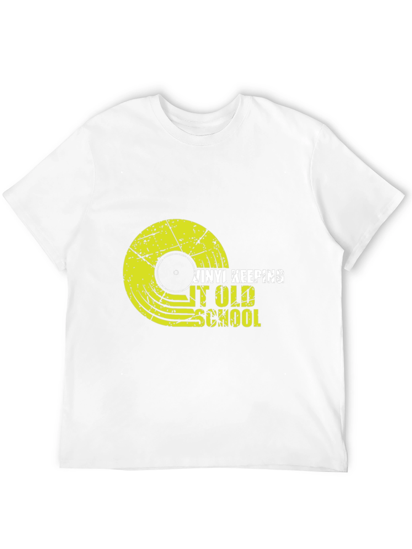 Vinyl Record Old School Graphic T-Shirt