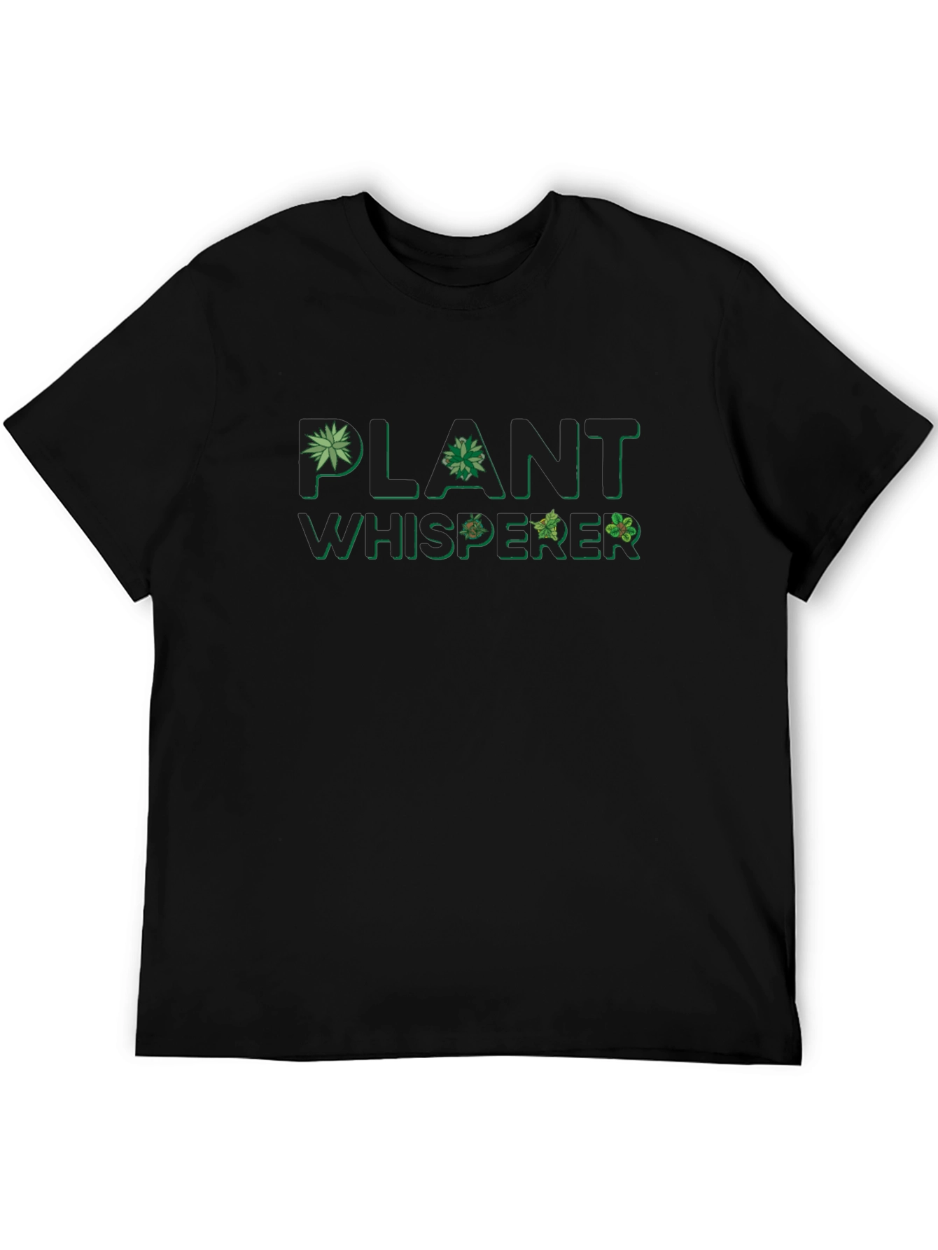 Plant Whisperer Graphic Tee - Nature Lovers T-Shirt