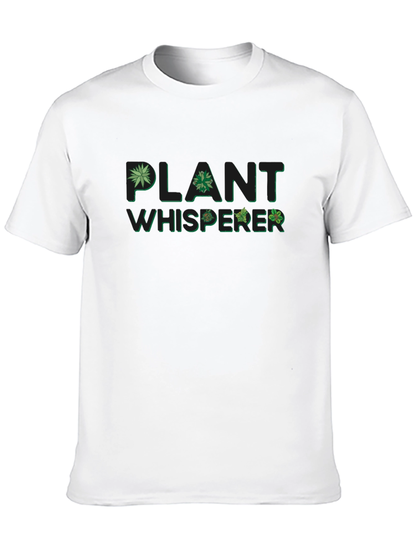 Plant Whisperer Graphic Tee - Nature Lovers T-Shirt