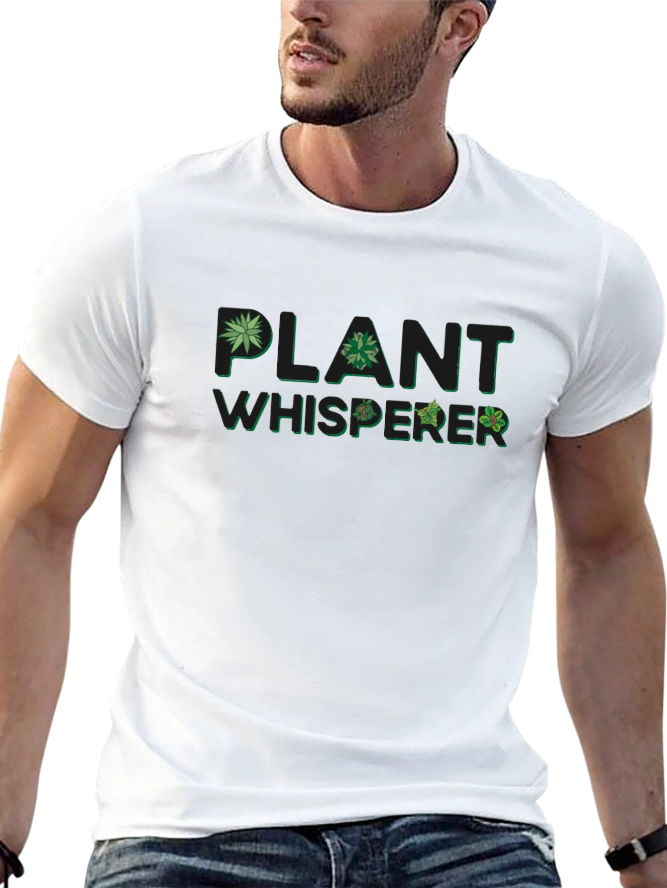 Plant Whisperer Graphic Tee - Nature Lovers T-Shirt