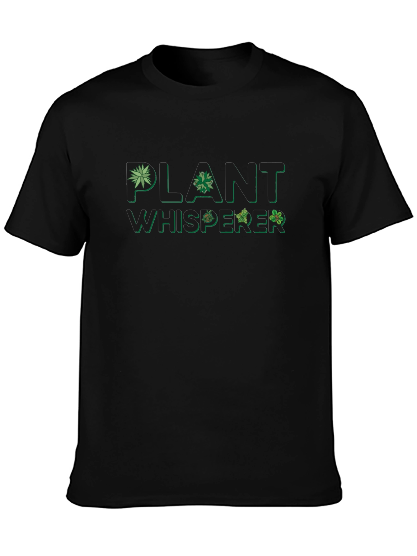 Plant Whisperer Graphic Tee - Nature Lovers T-Shirt