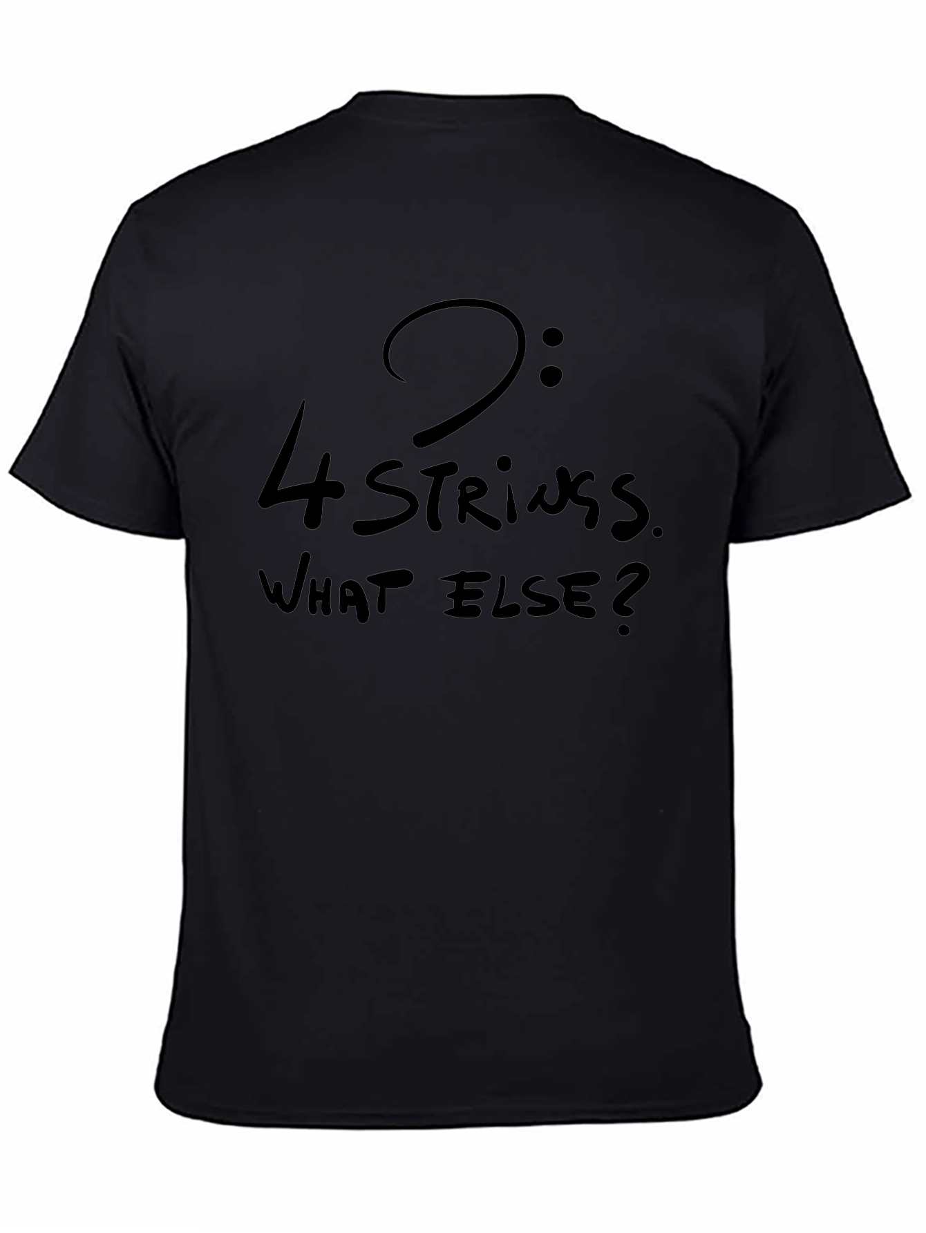 4-String Bass Humor T-Shirt