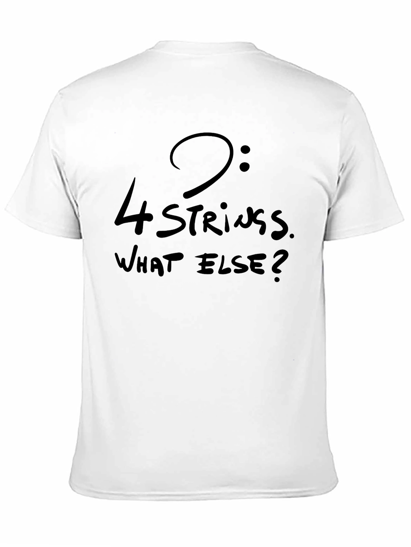 4-String Bass Humor T-Shirt
