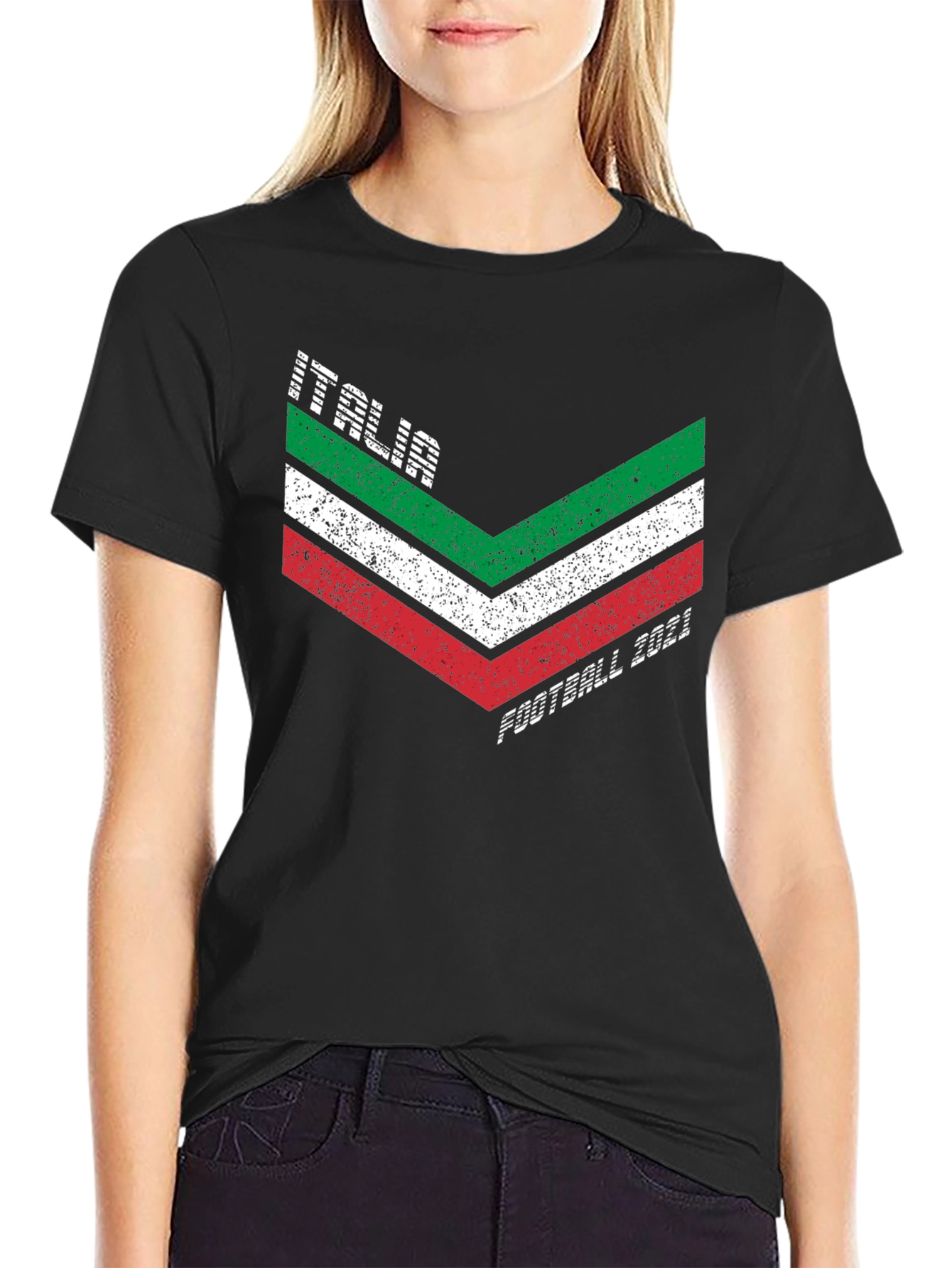 Italia Football 2021 T-Shirt - Italian Pride Tee