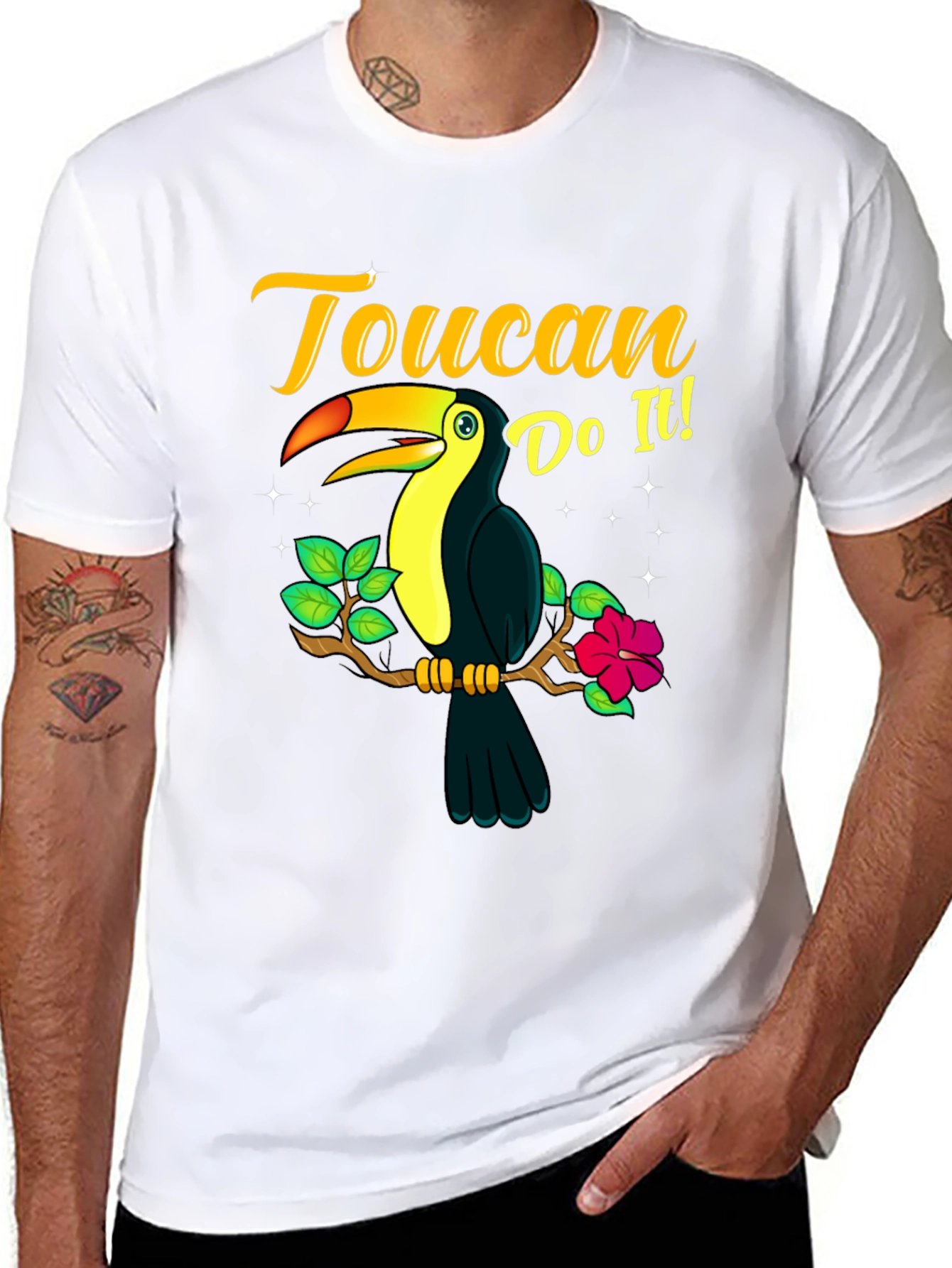 Toucan Do It! Graphic T-Shirt