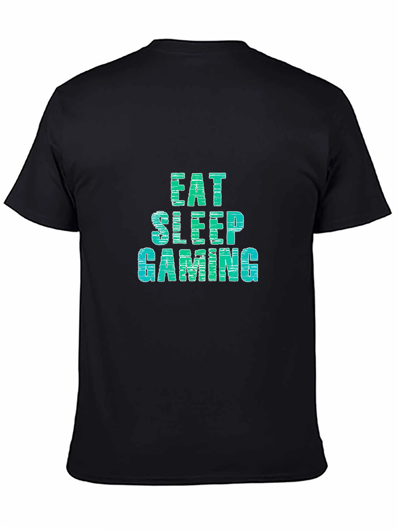 Eat Sleep Gaming Black T-Shirt