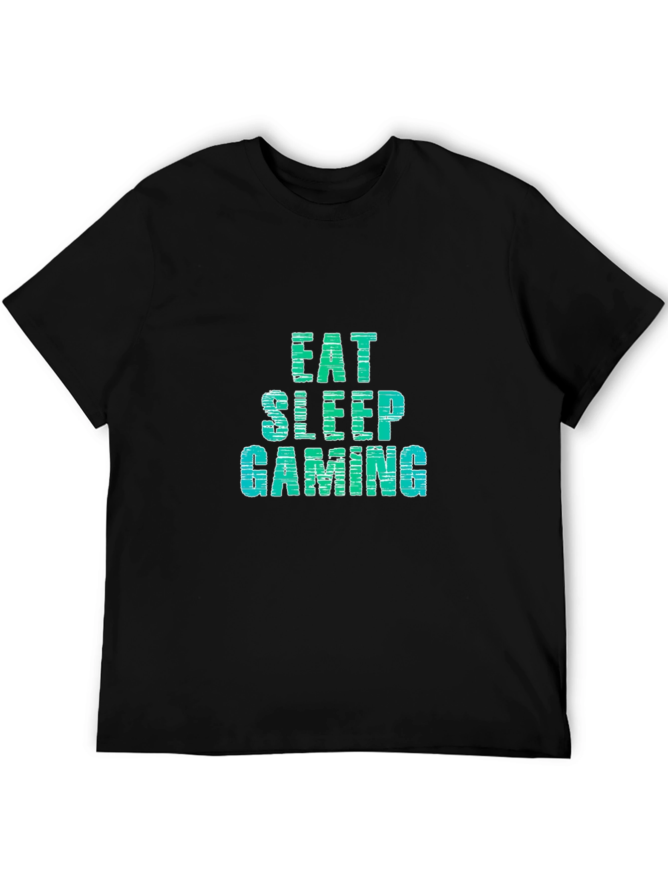 Eat Sleep Gaming Black T-Shirt