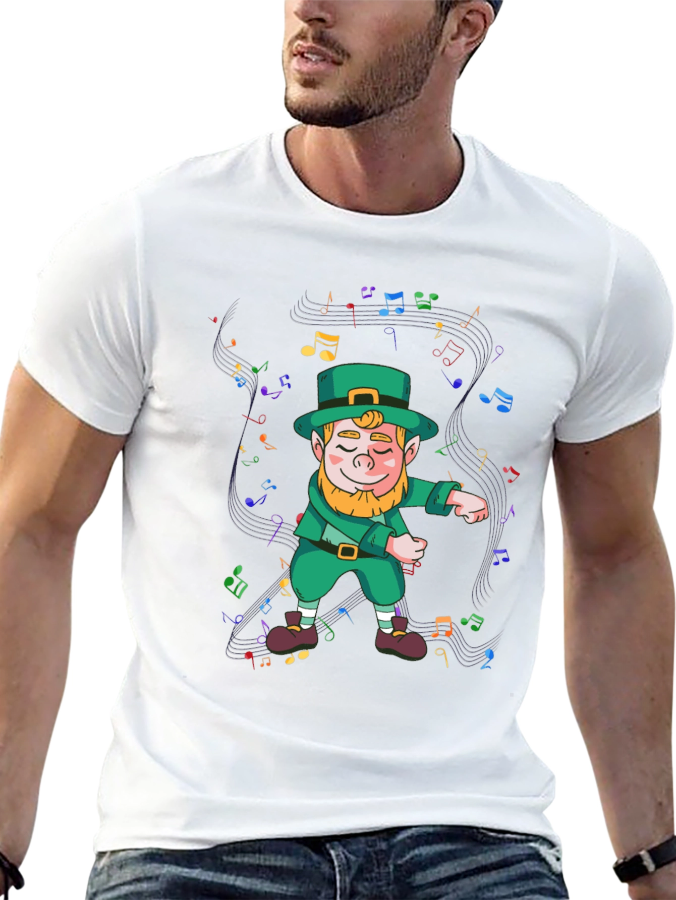 Dancing Leprechaun St. Patricks Day T-Shirt