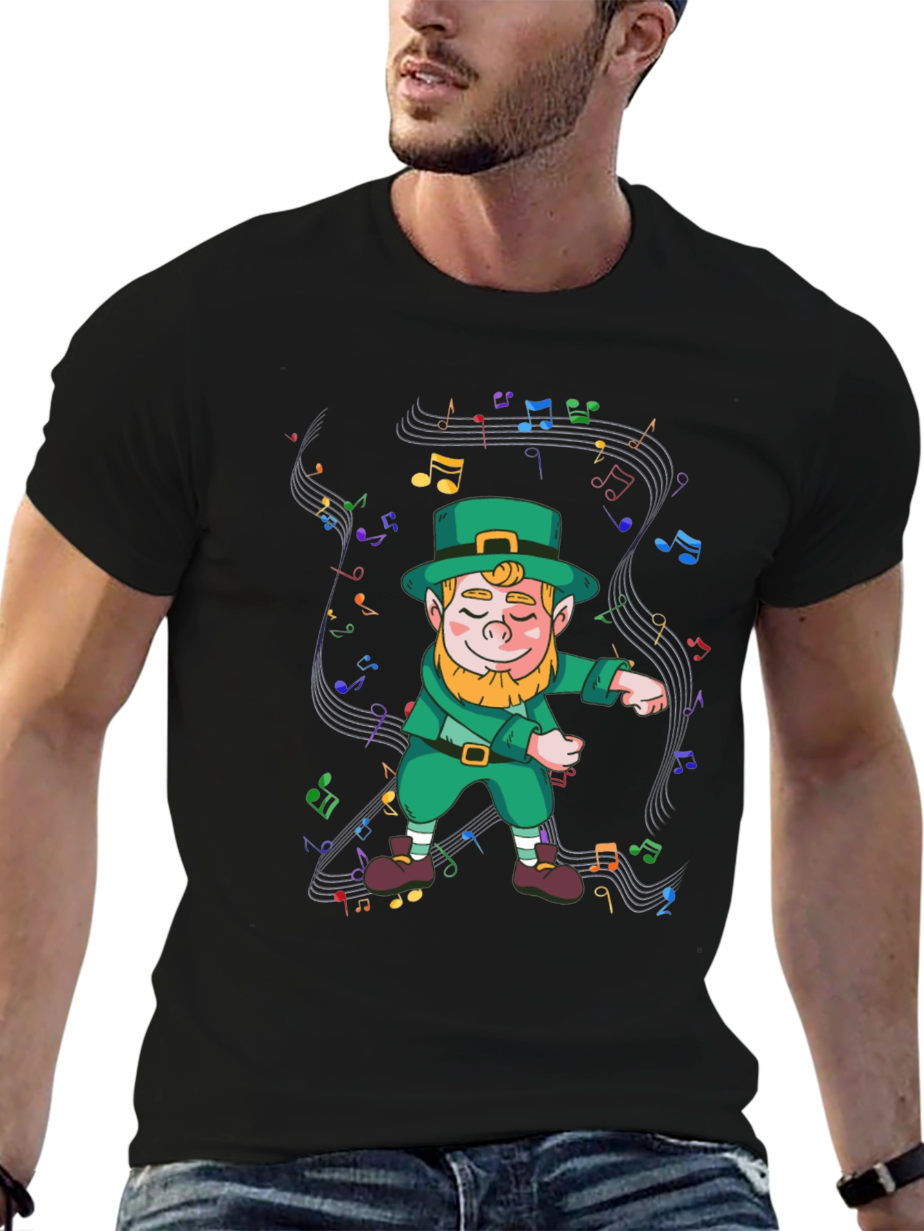 Dancing Leprechaun St. Patricks Day T-Shirt