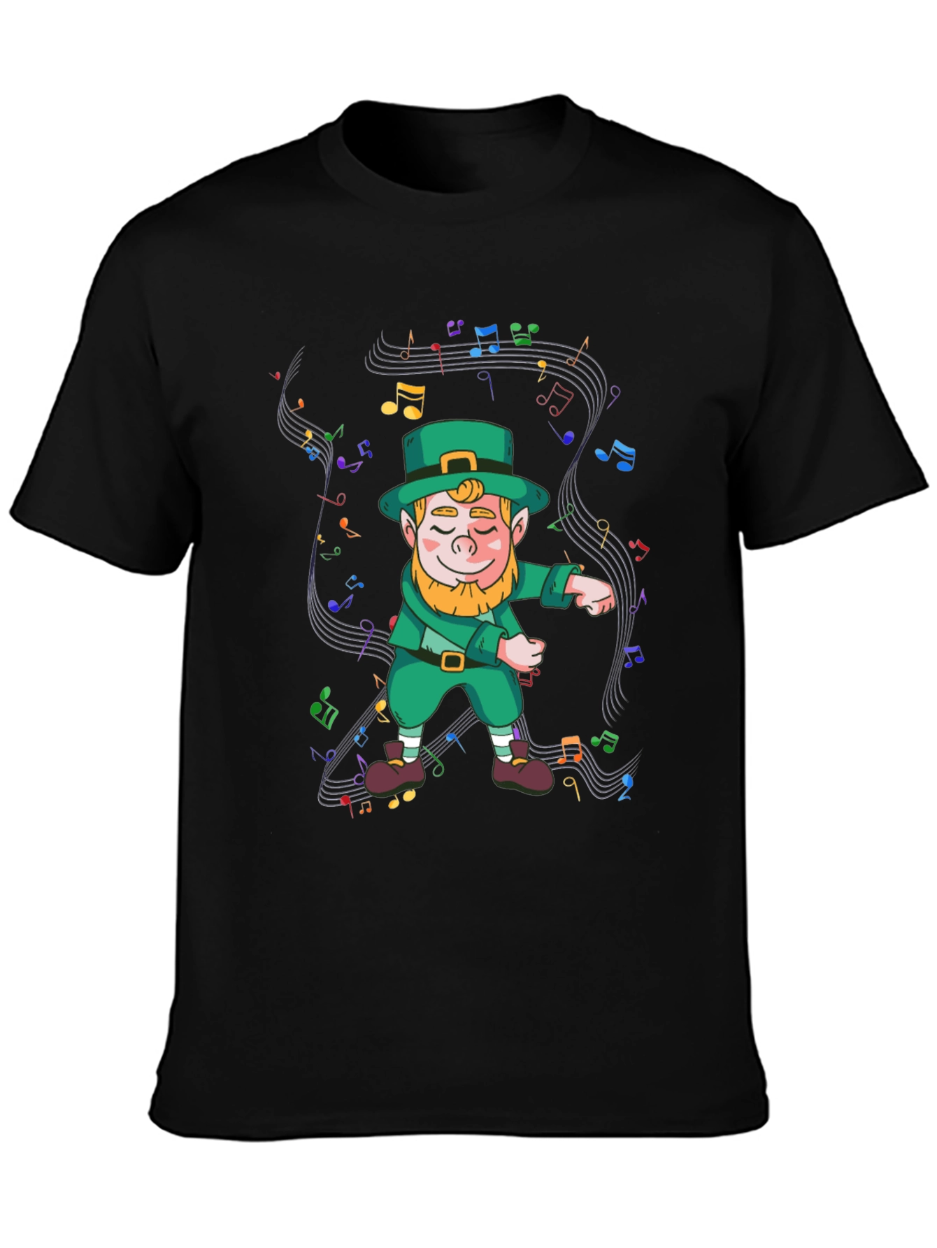 Dancing Leprechaun St. Patricks Day T-Shirt