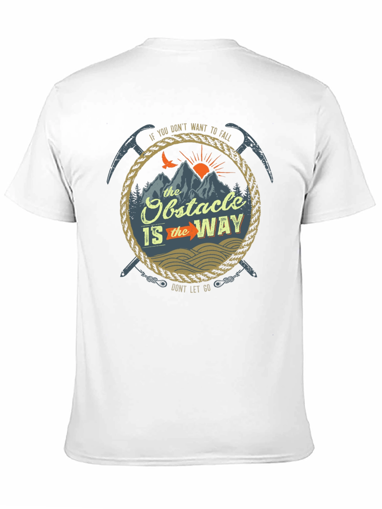 Obstacle is the Way Graphic Tee - Adventure Awaits