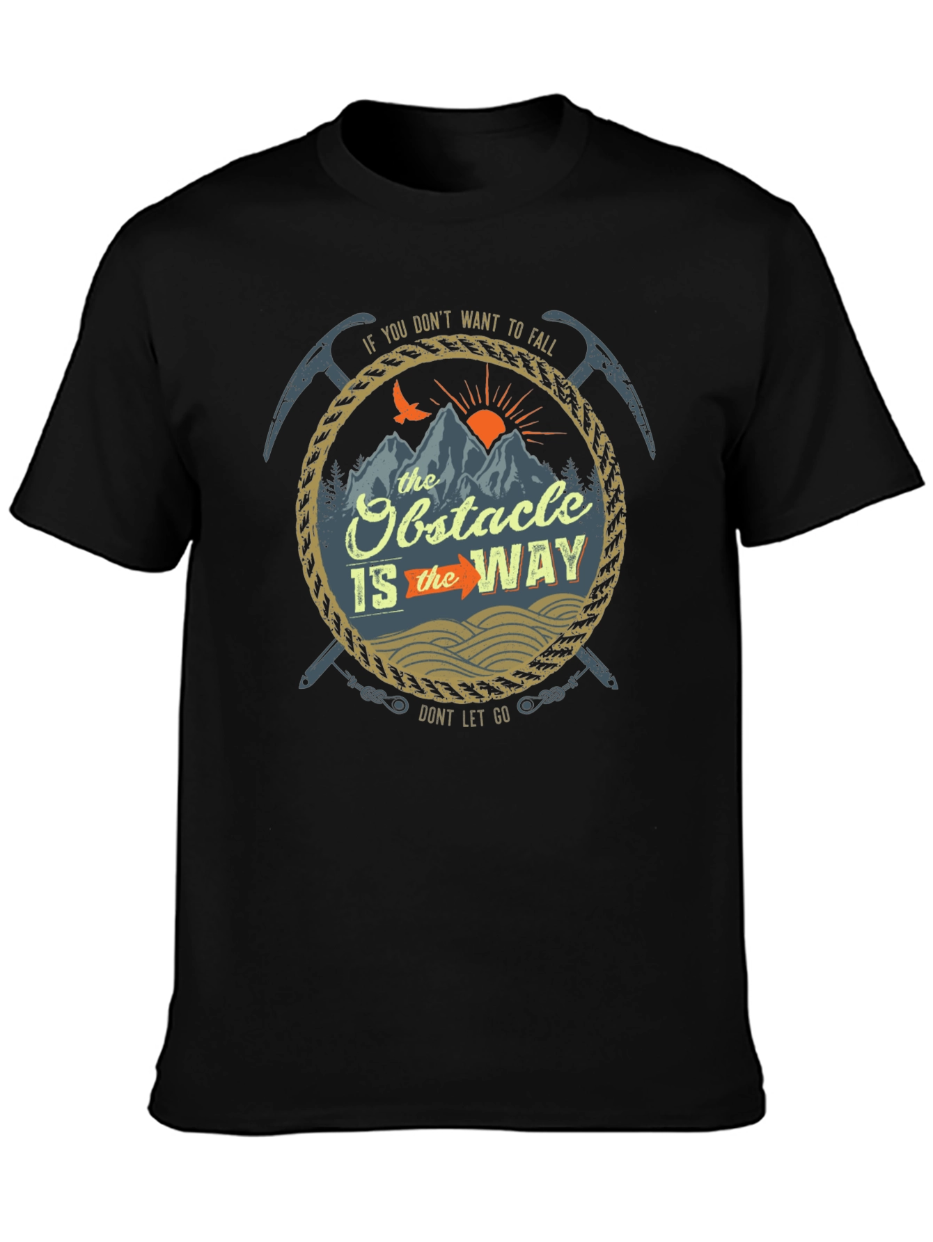 Obstacle is the Way Graphic Tee - Adventure Awaits