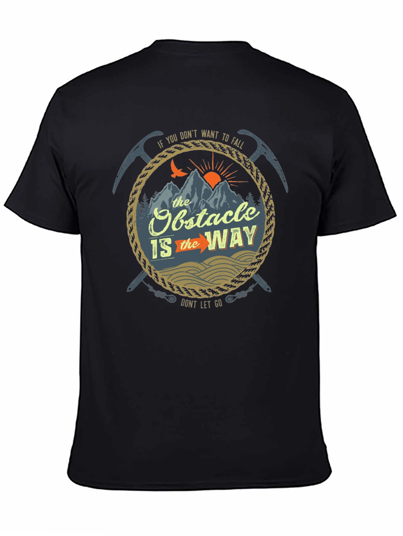 Obstacle is the Way Graphic Tee - Adventure Awaits