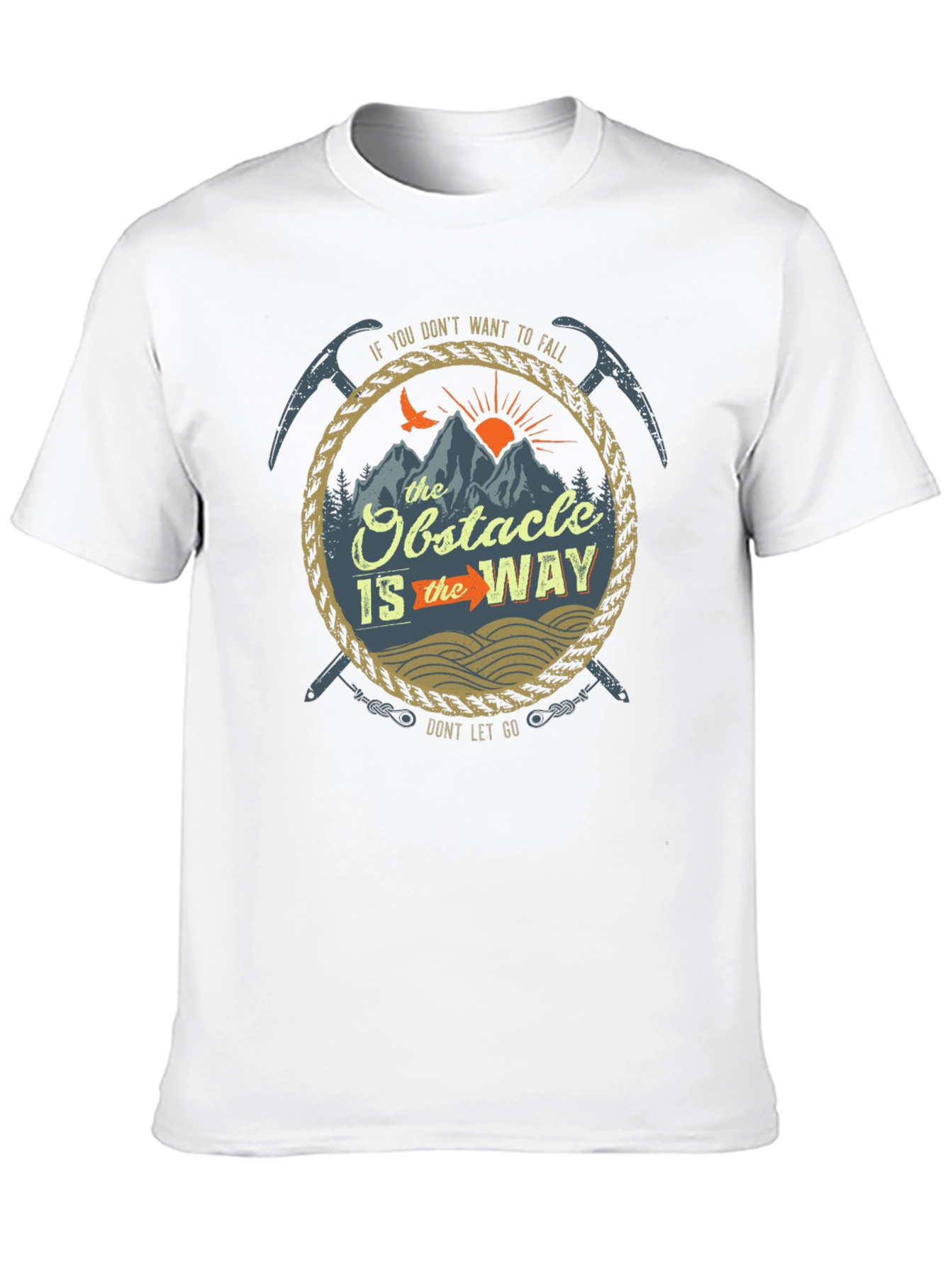 Obstacle is the Way Graphic Tee - Adventure Awaits