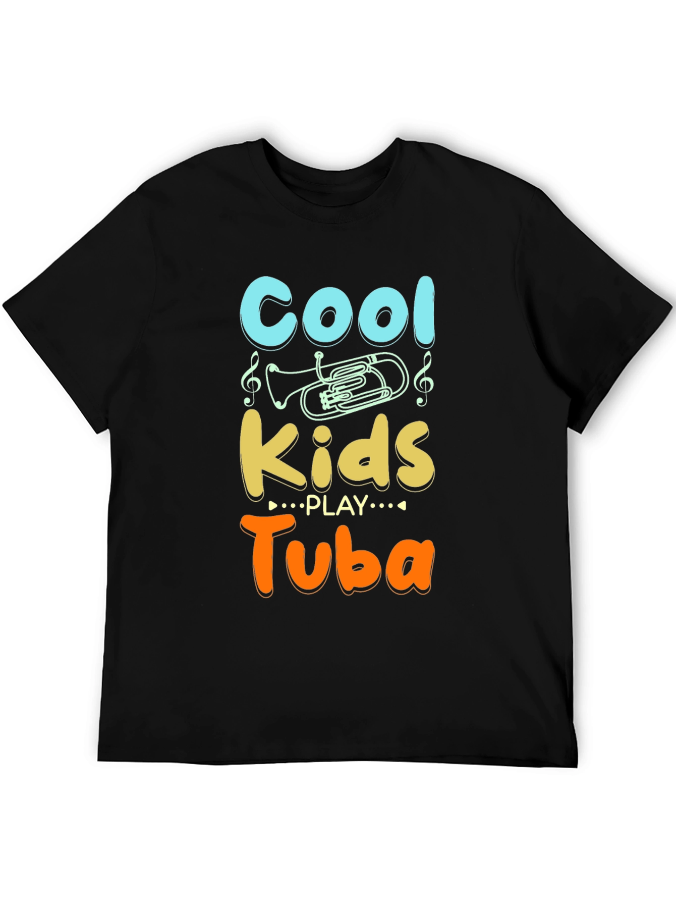 Cool Kids Play Tuba Graphic Tee