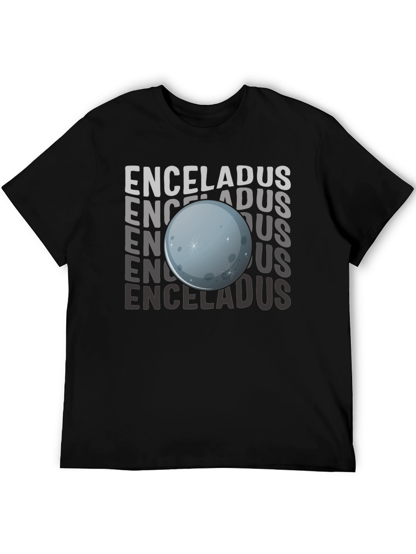 Enceladus Graphic T-Shirt - Space Science Tee