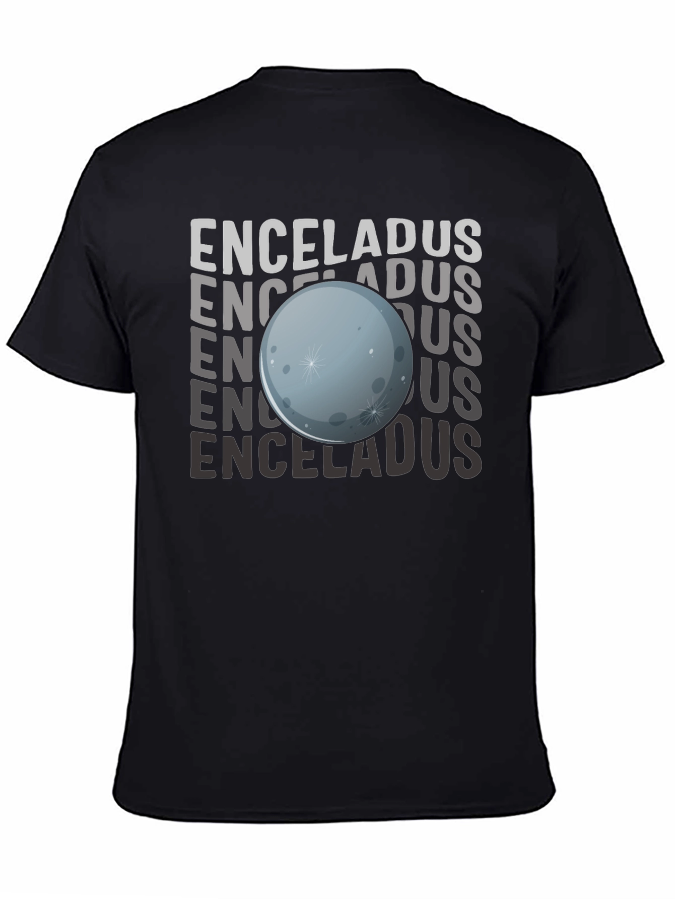 Enceladus Graphic T-Shirt - Space Science Tee