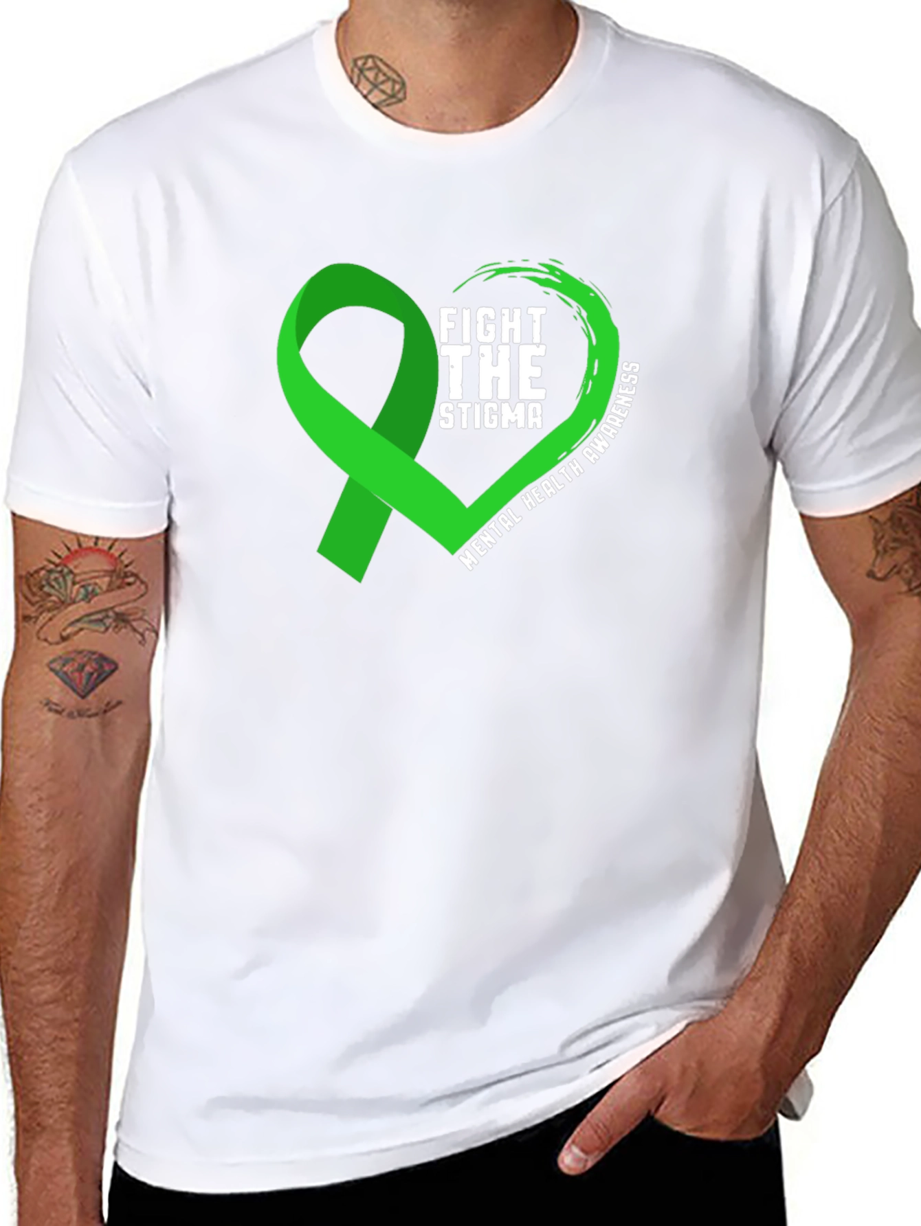 Mental Health Awareness T-Shirt Fight The Stigma