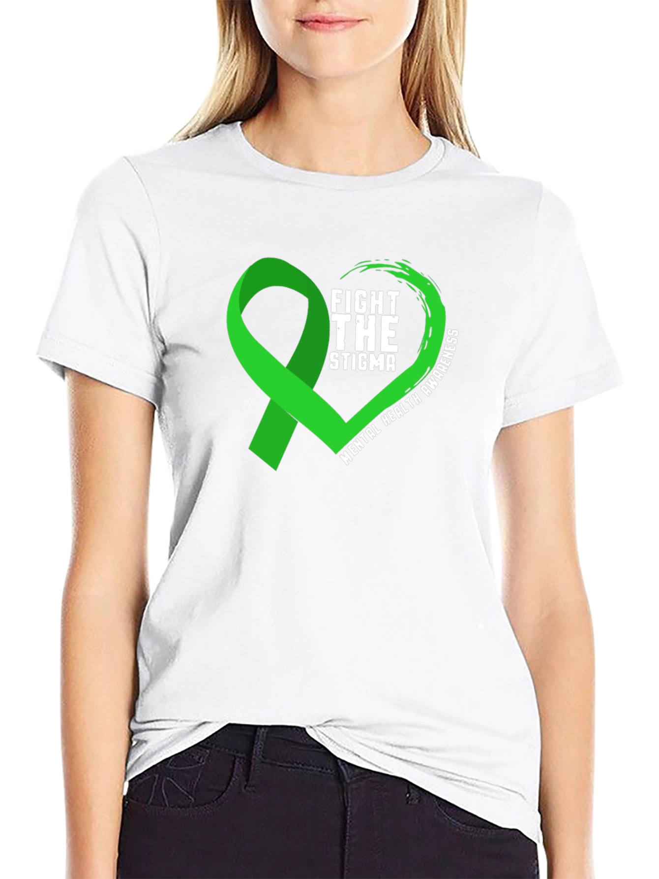 Mental Health Awareness T-Shirt Fight The Stigma