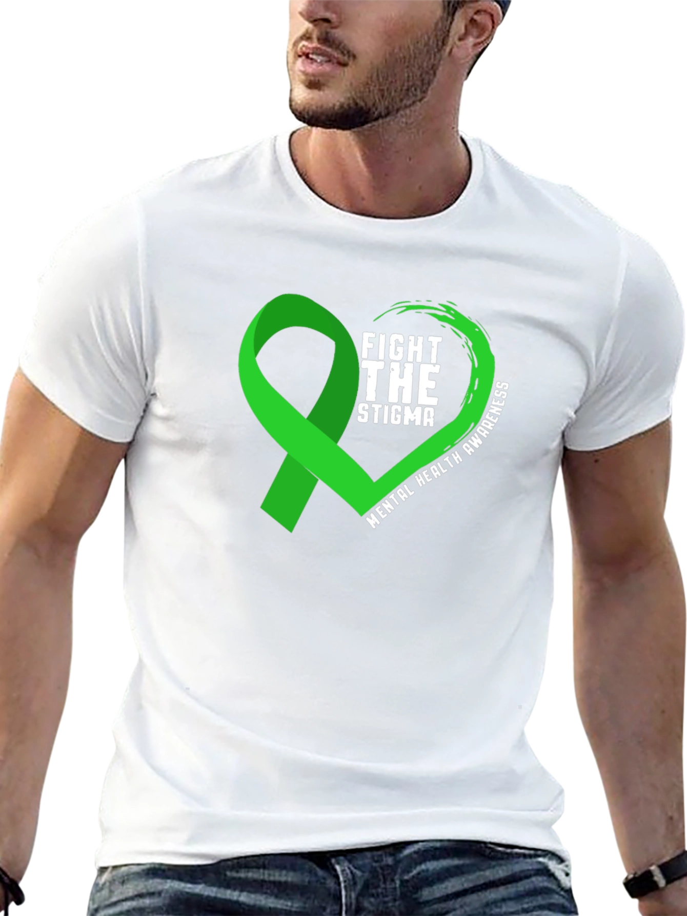 Mental Health Awareness T-Shirt Fight The Stigma