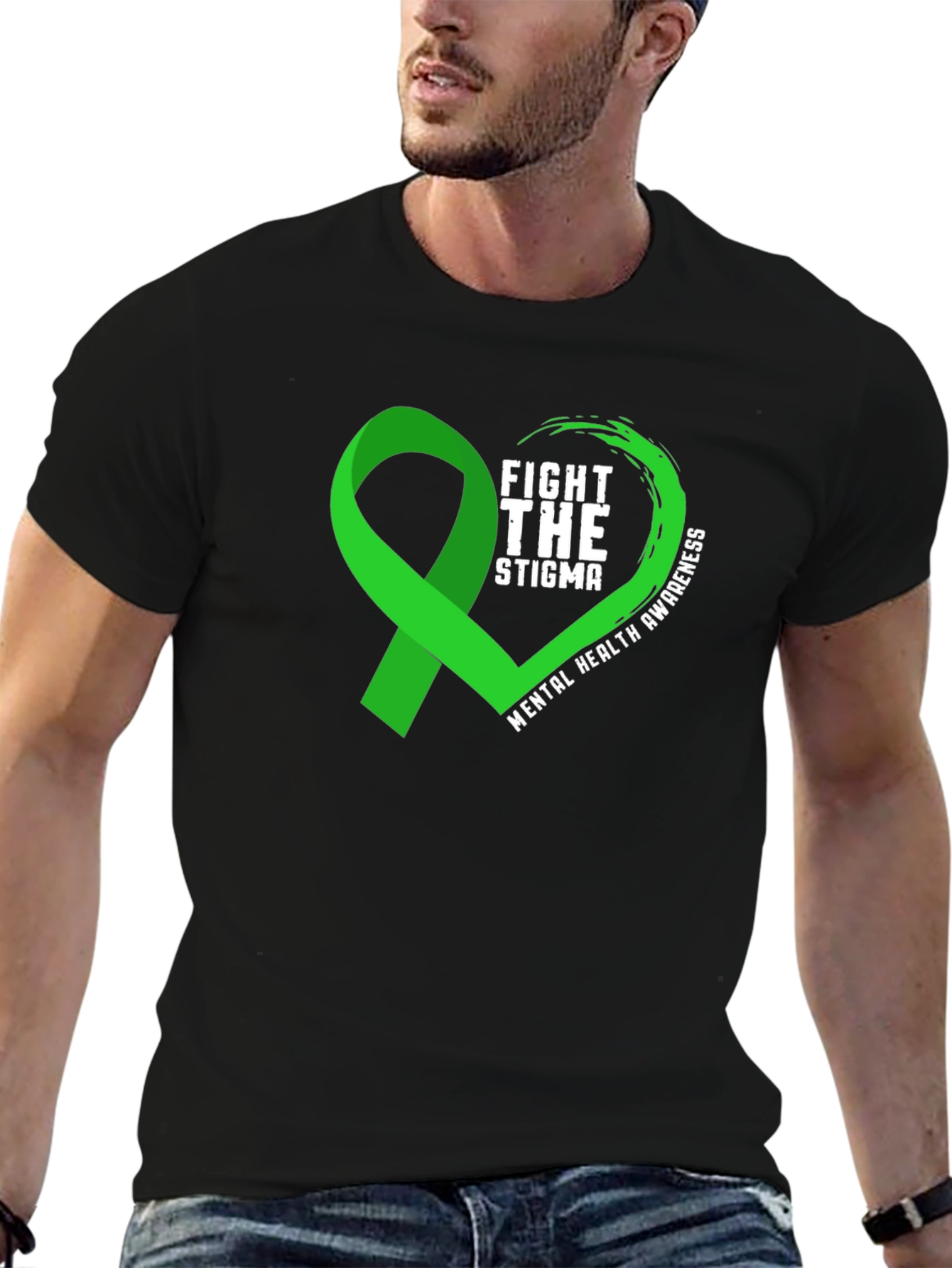 Mental Health Awareness T-Shirt Fight The Stigma