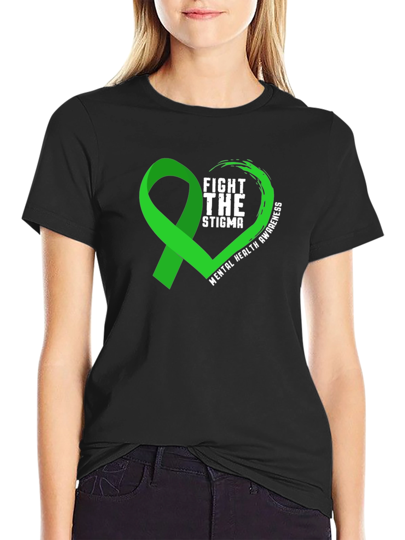 Mental Health Awareness T-Shirt Fight The Stigma