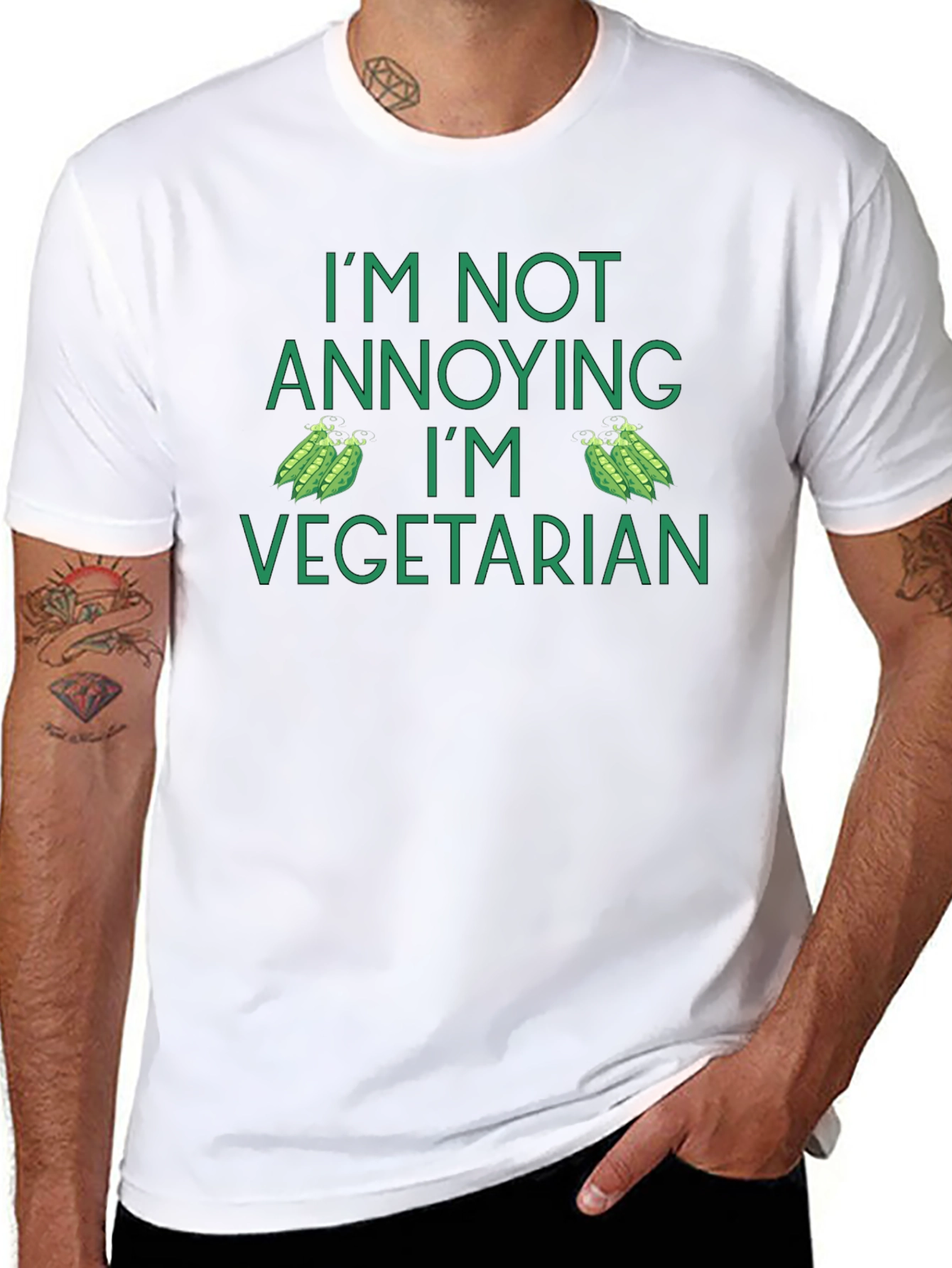 Vegetarian T-Shirt - Im Not Annoying!
