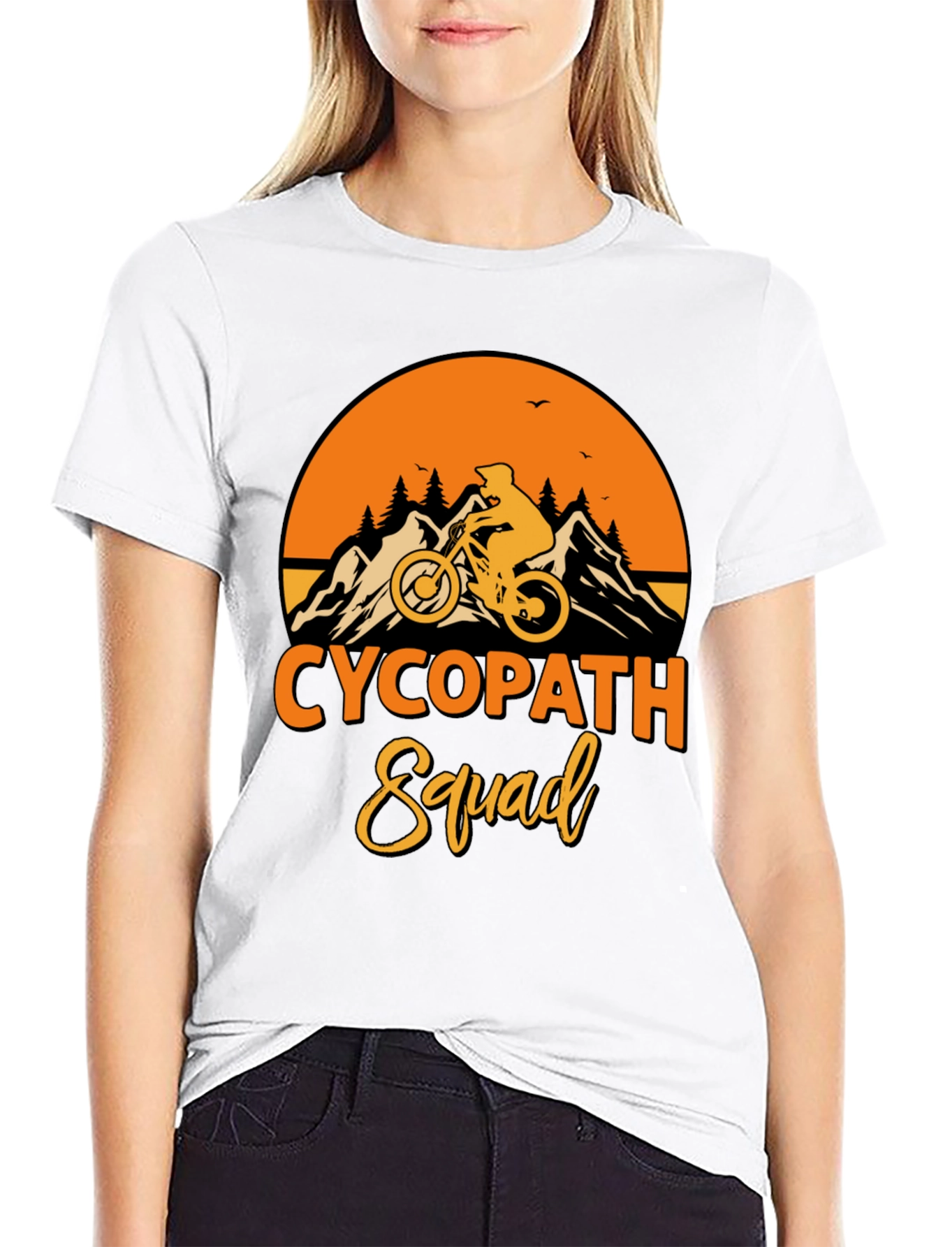Cyclopath Squad Mountain Biker T-Shirt