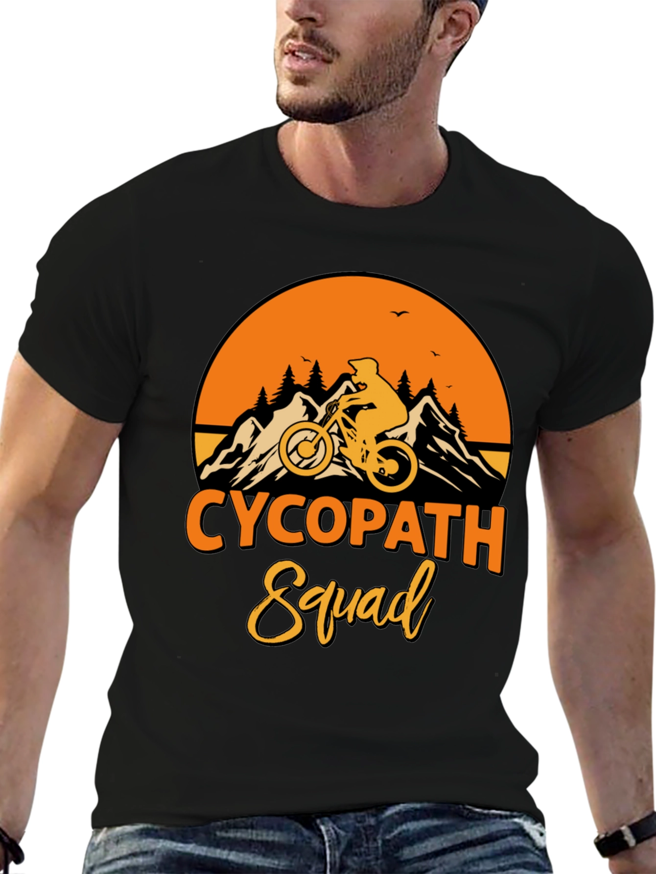 Cyclopath Squad Mountain Biker T-Shirt