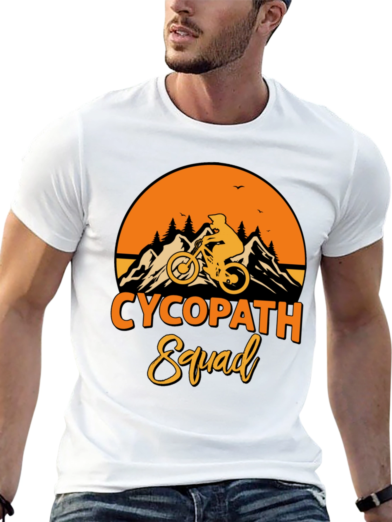 Cyclopath Squad Mountain Biker T-Shirt
