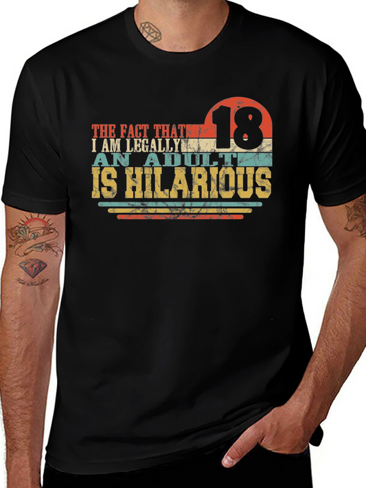 18th Birthday Funny Adult T-Shirt