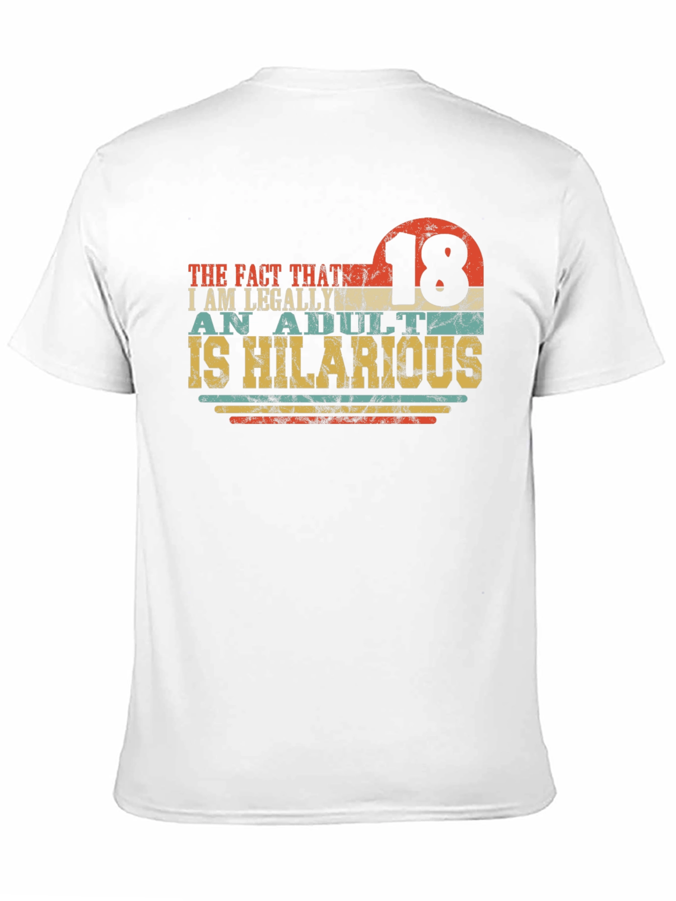 18th Birthday Funny Adult T-Shirt