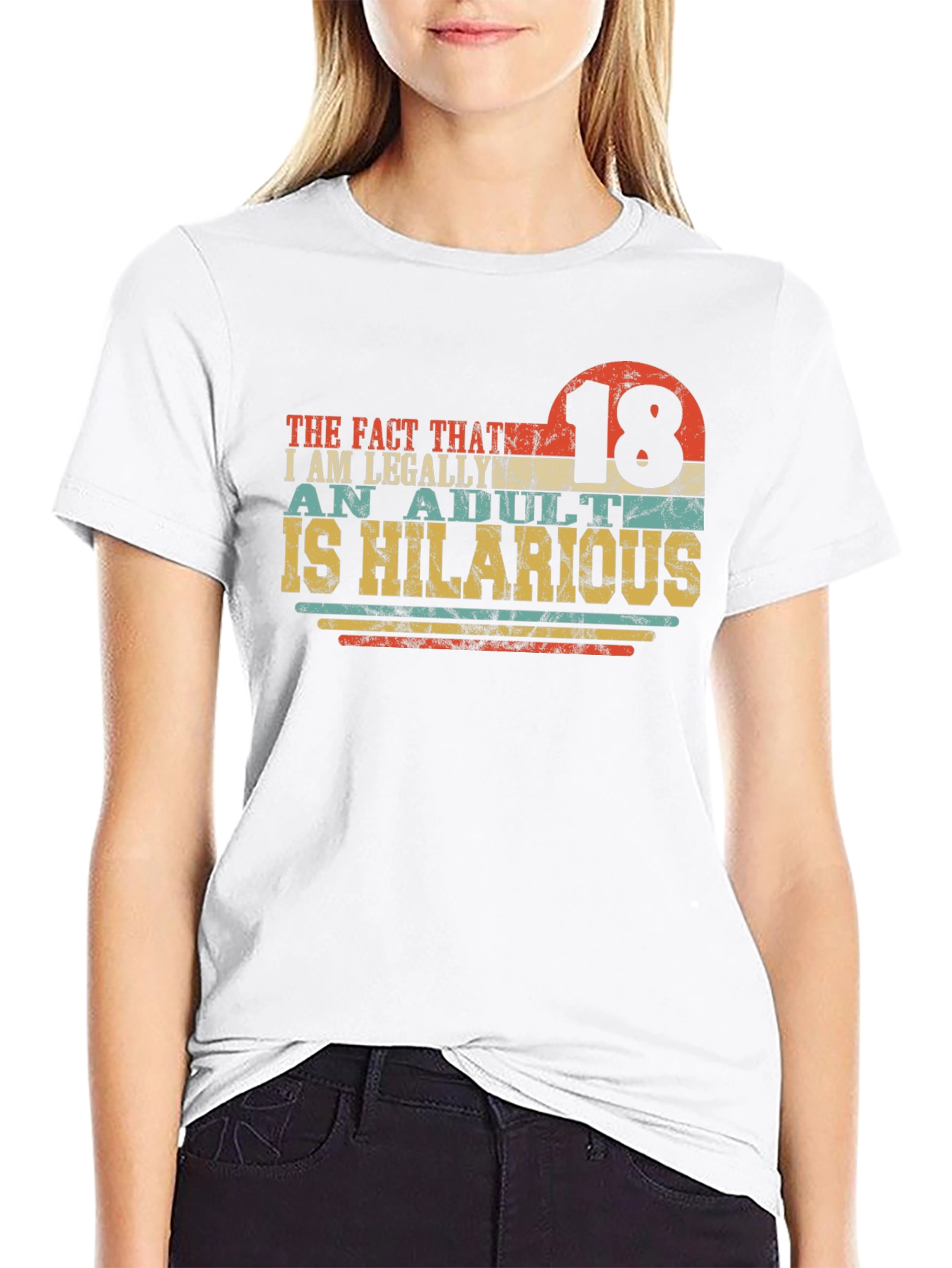 18th Birthday Funny Adult T-Shirt