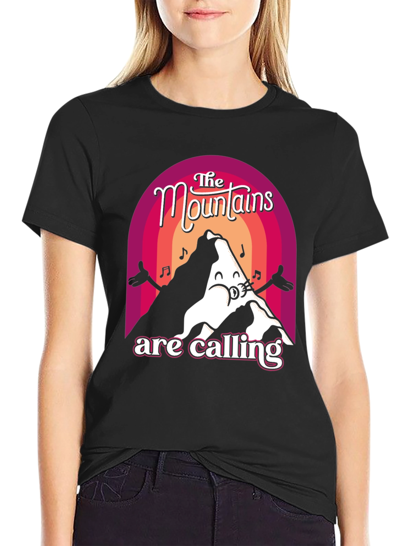 The Mountains are Calling T-Shirt - Adventure Awaits