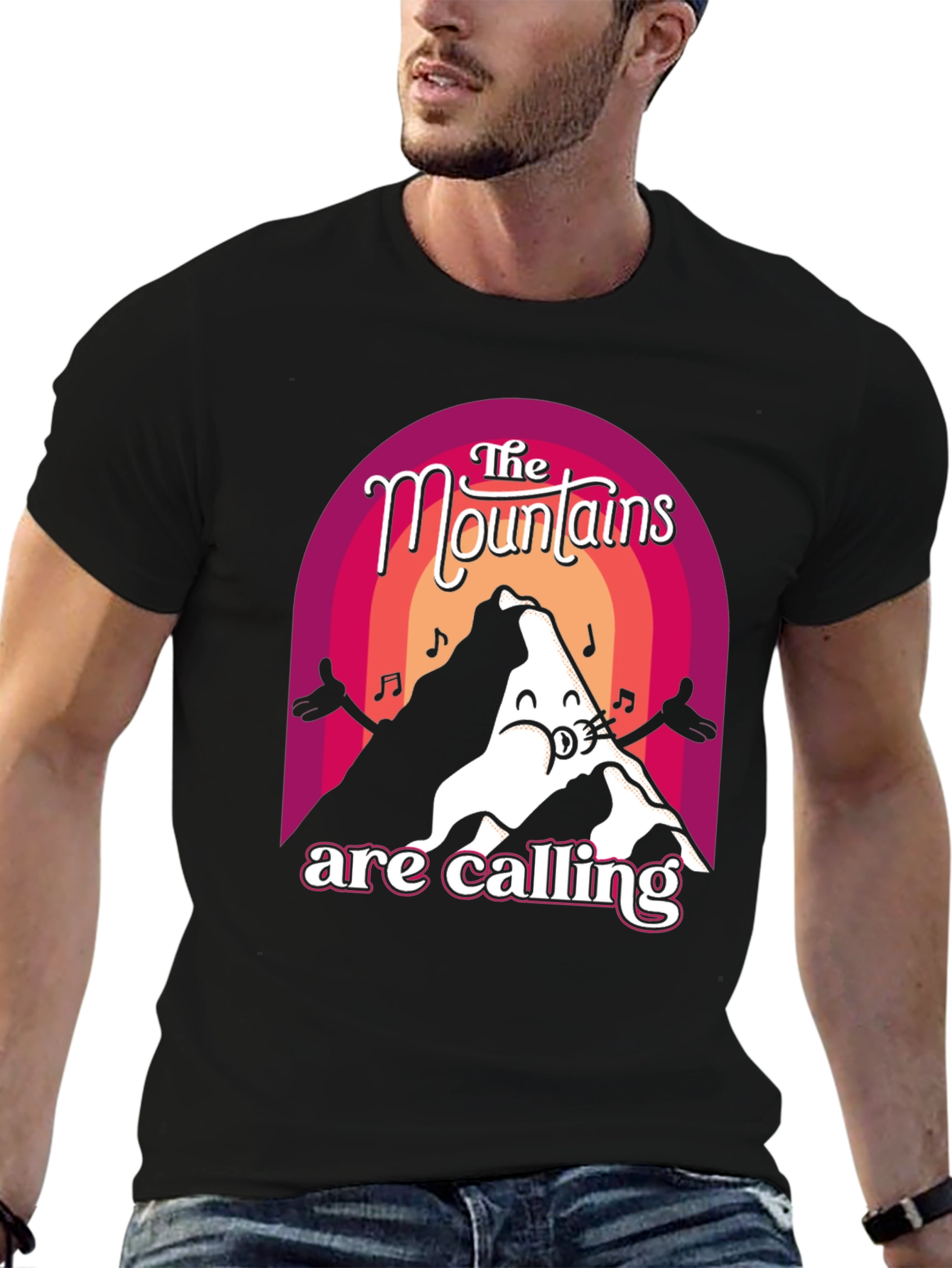 The Mountains are Calling T-Shirt - Adventure Awaits