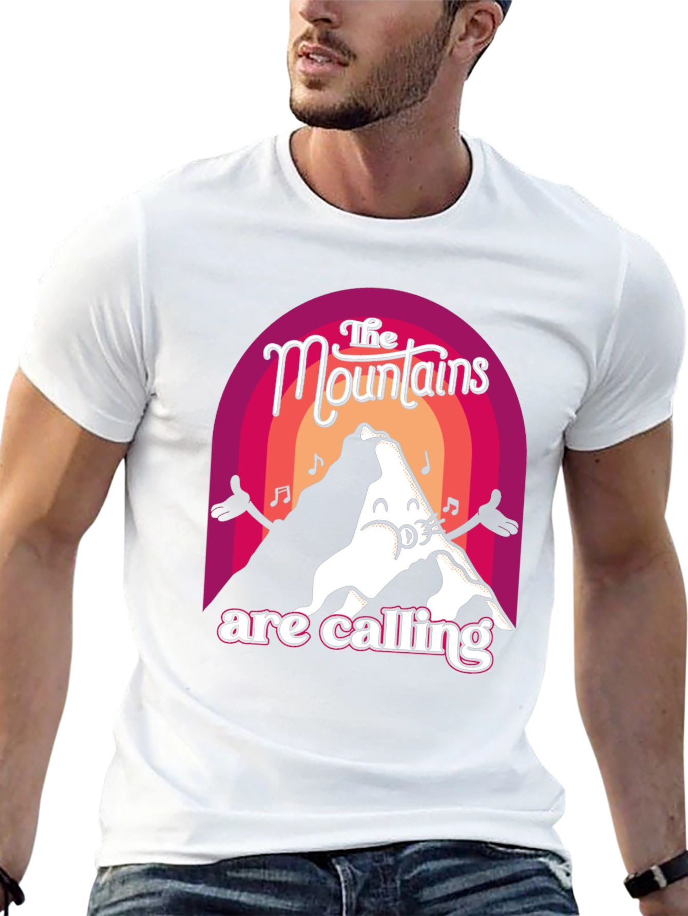 The Mountains are Calling T-Shirt - Adventure Awaits