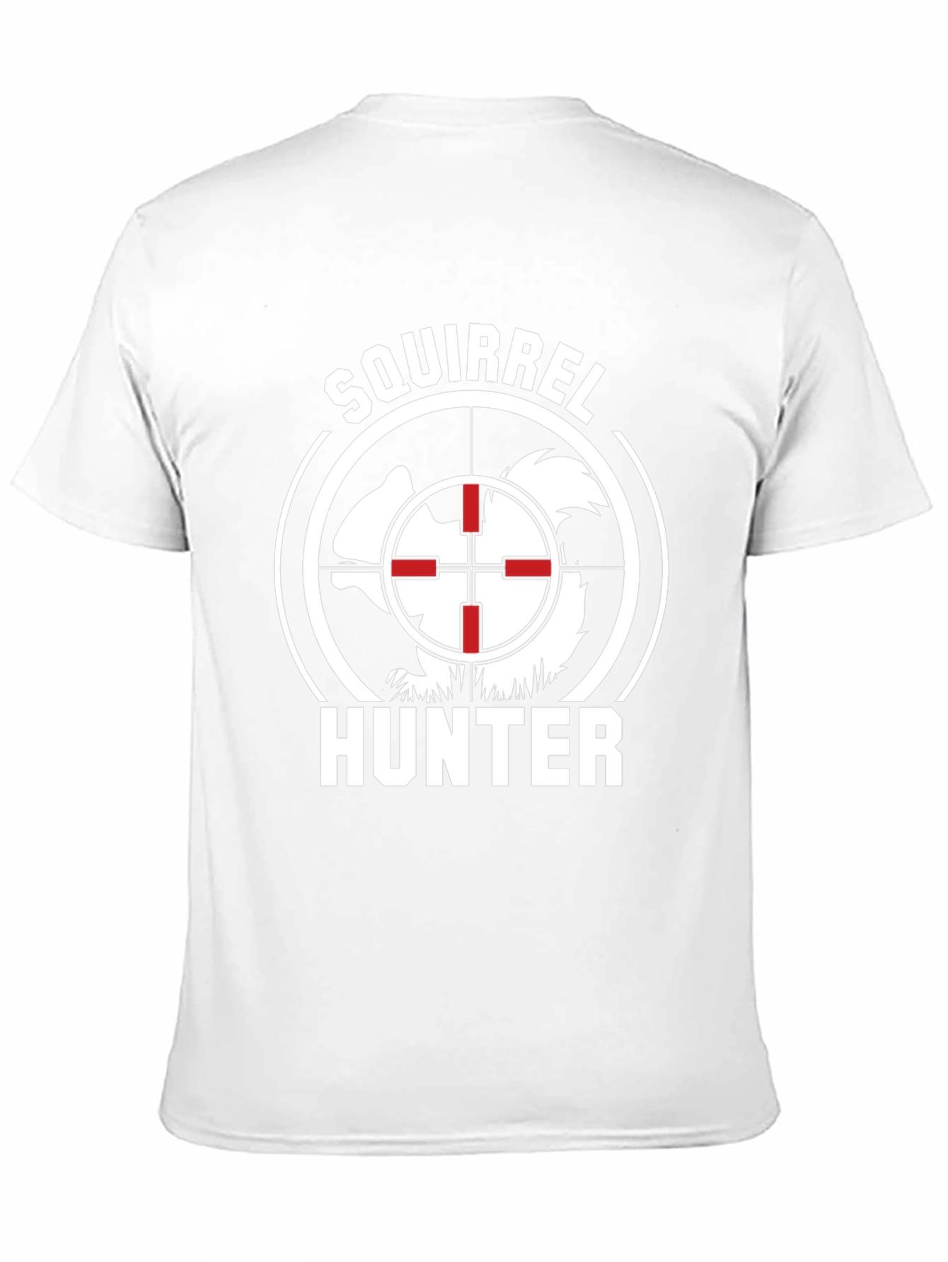 Squirrel Hunter Graphic Tee - Novelty Hunting Shirt