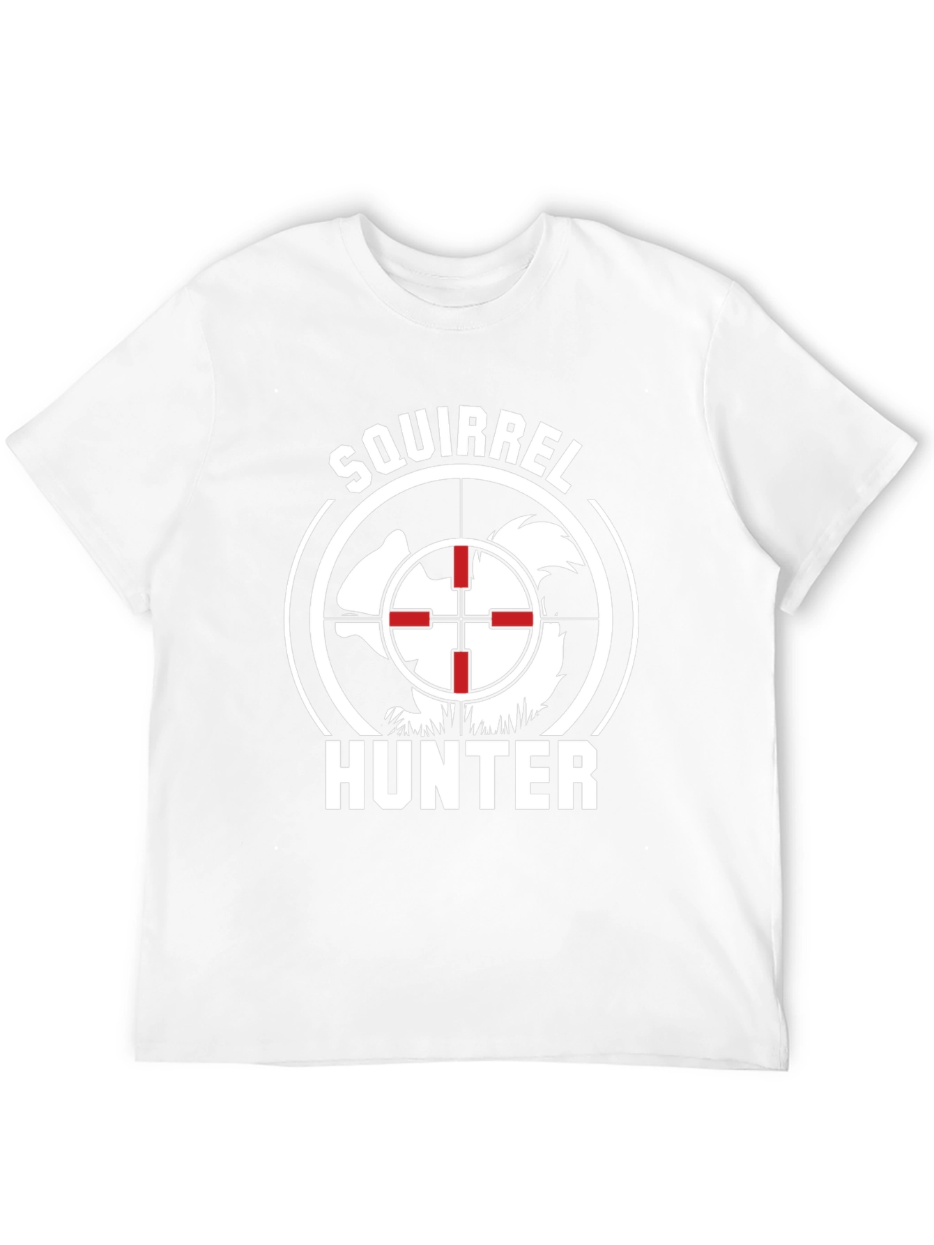 Squirrel Hunter Graphic Tee - Novelty Hunting Shirt