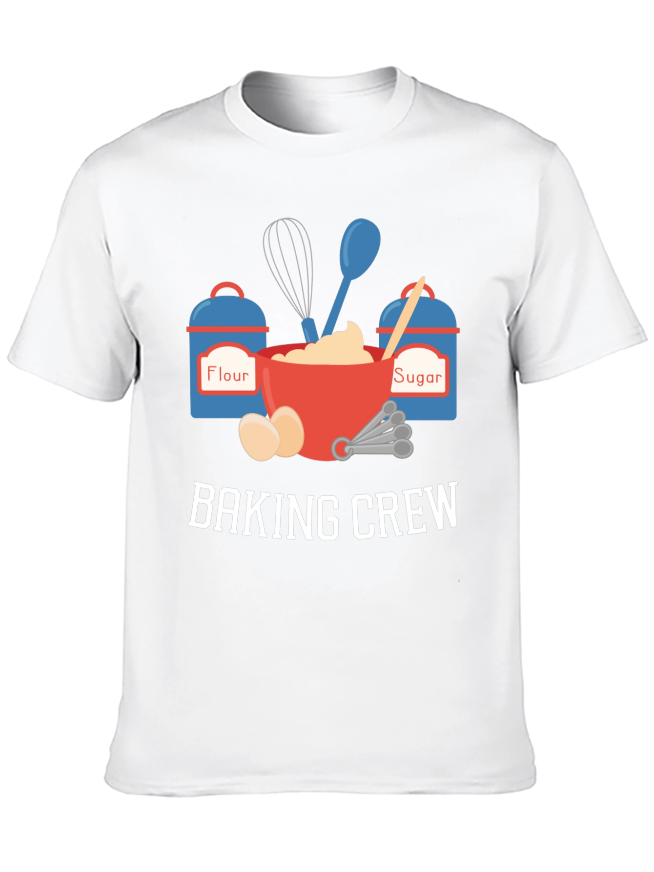 Baking Crew T-Shirt -  Cute Chef Graphic Tee
