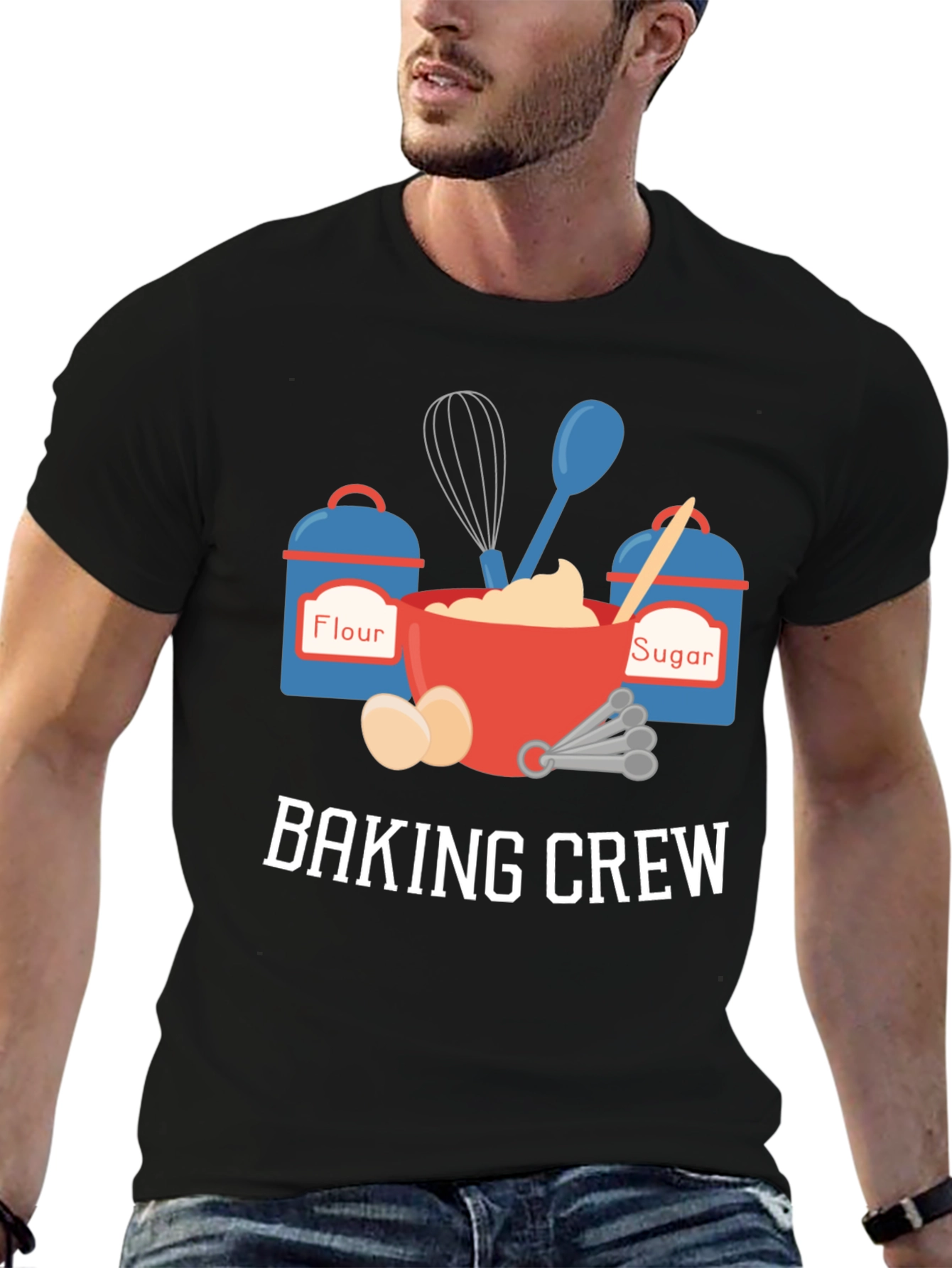Baking Crew T-Shirt -  Cute Chef Graphic Tee