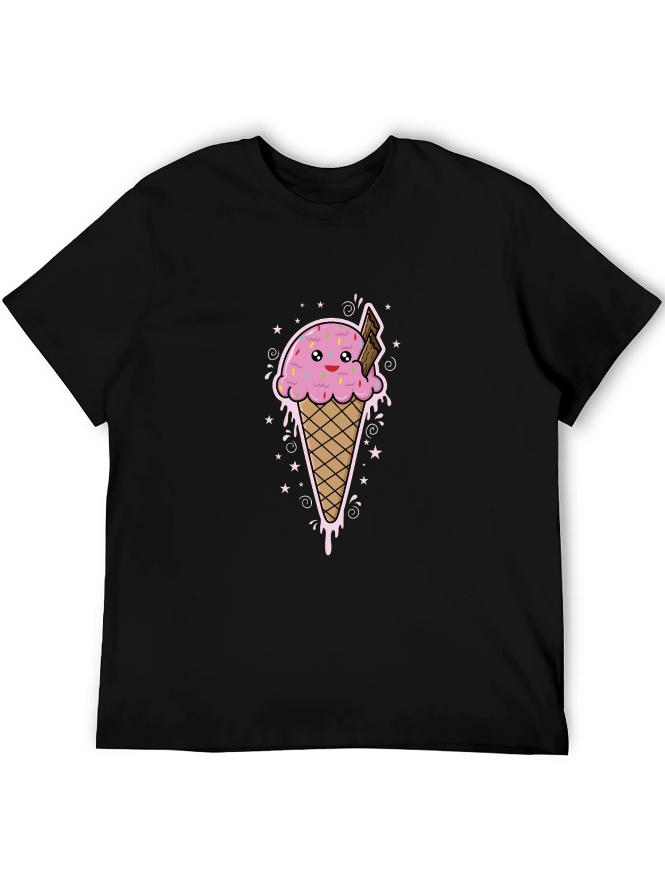 Ice Cream Graphic Tee - Sweet Style