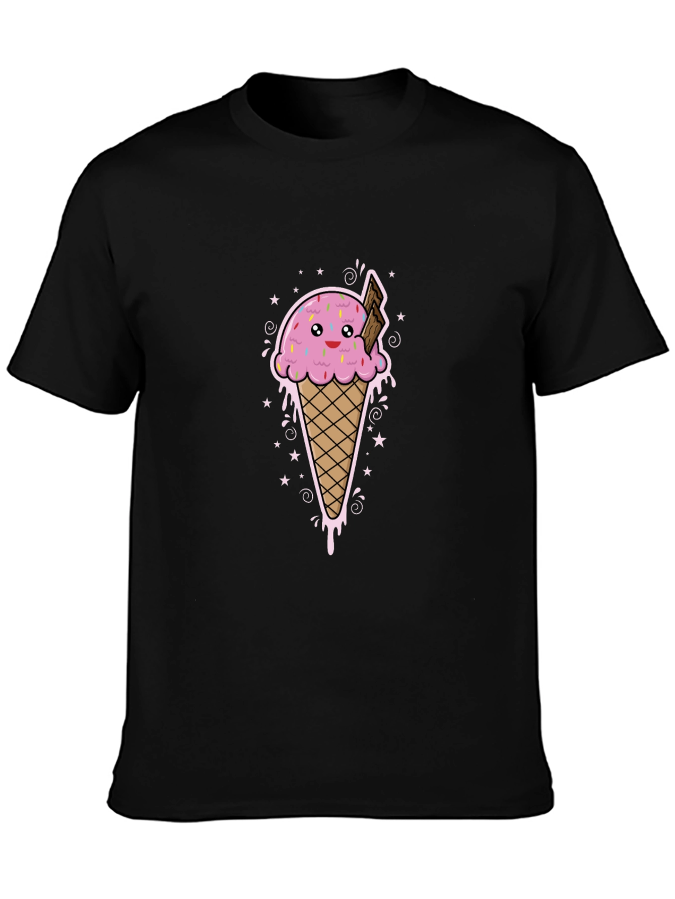 Ice Cream Graphic Tee - Sweet Style