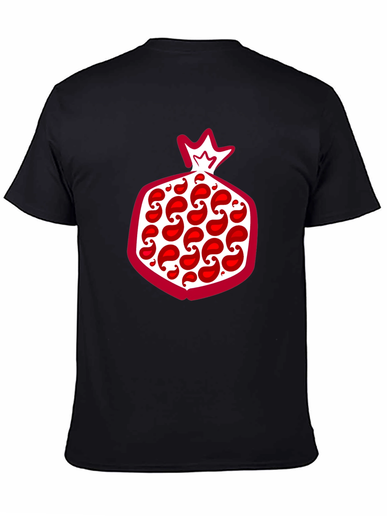 Pomegranate Graphic Tee - Stylish Fruit Design T-Shirt