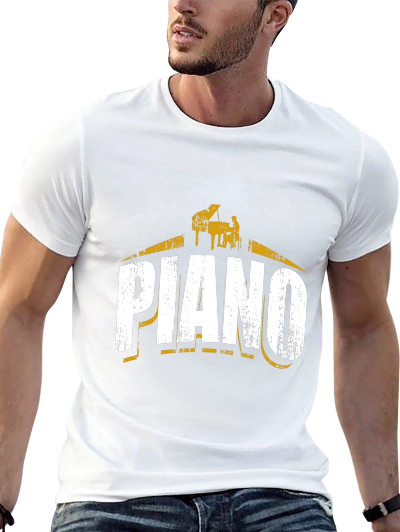 Piano T-Shirt - Musician Graphic Tee