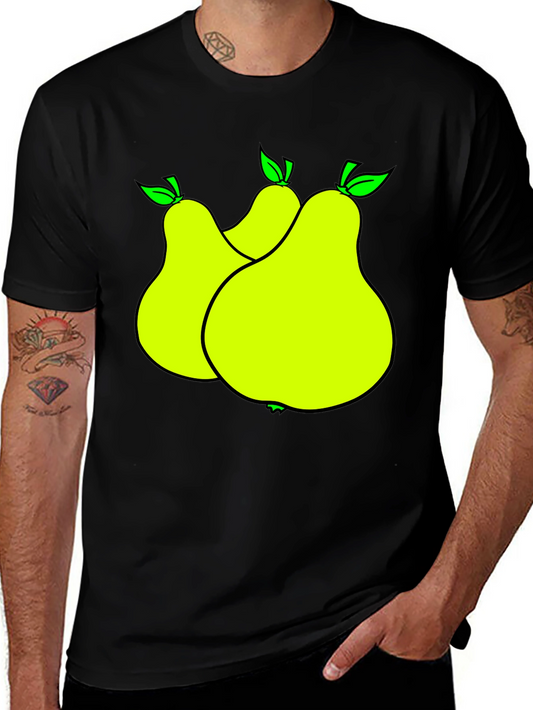 Pear Graphic Tee - Unisex Fruit Design