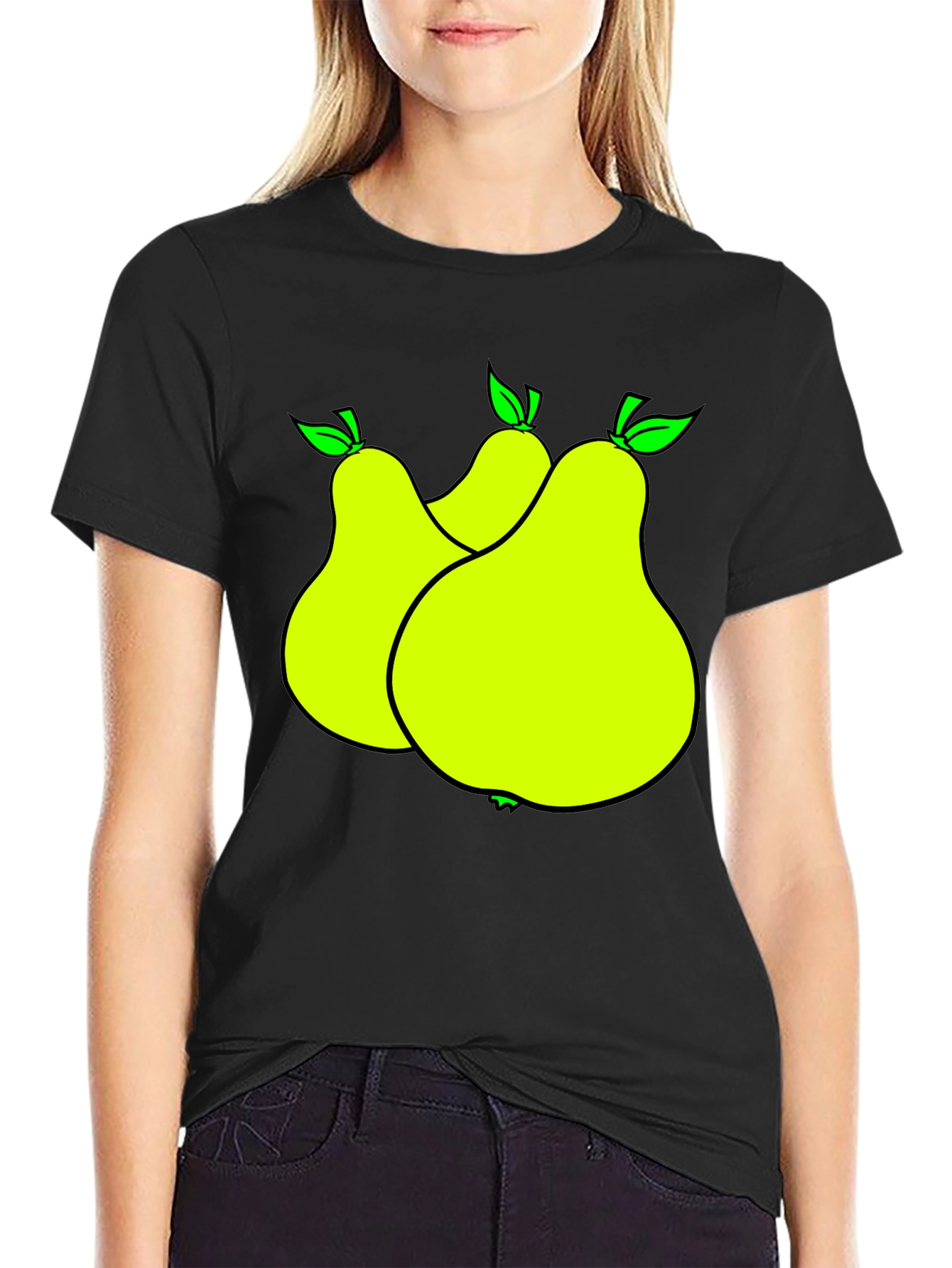 Pear Graphic Tee - Unisex Fruit Design