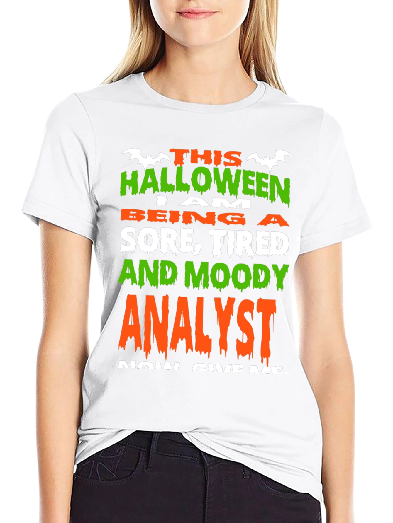 Funny Halloween Analyst T-Shirt