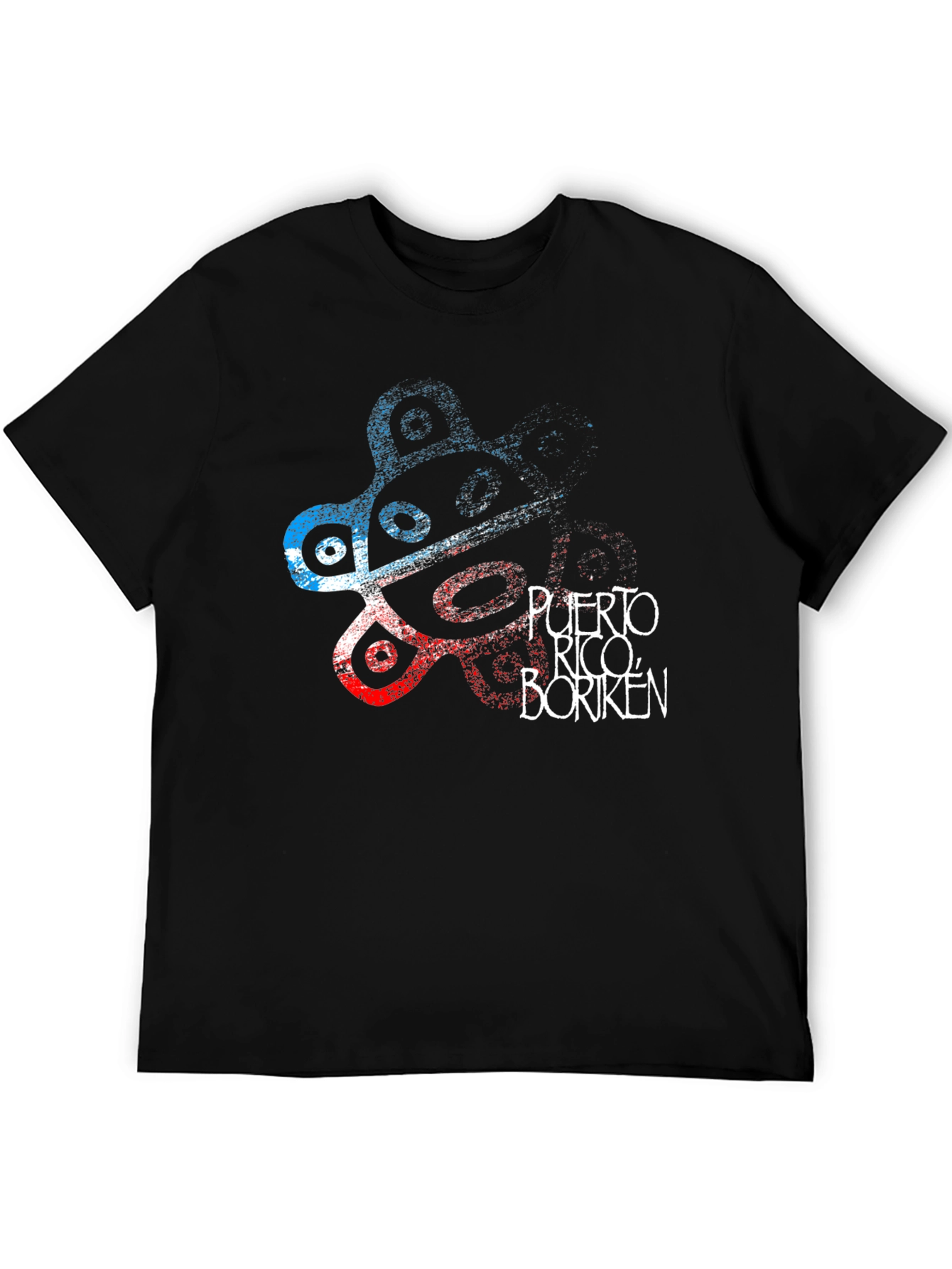 Puerto Rico Boriken T-Shirt Black