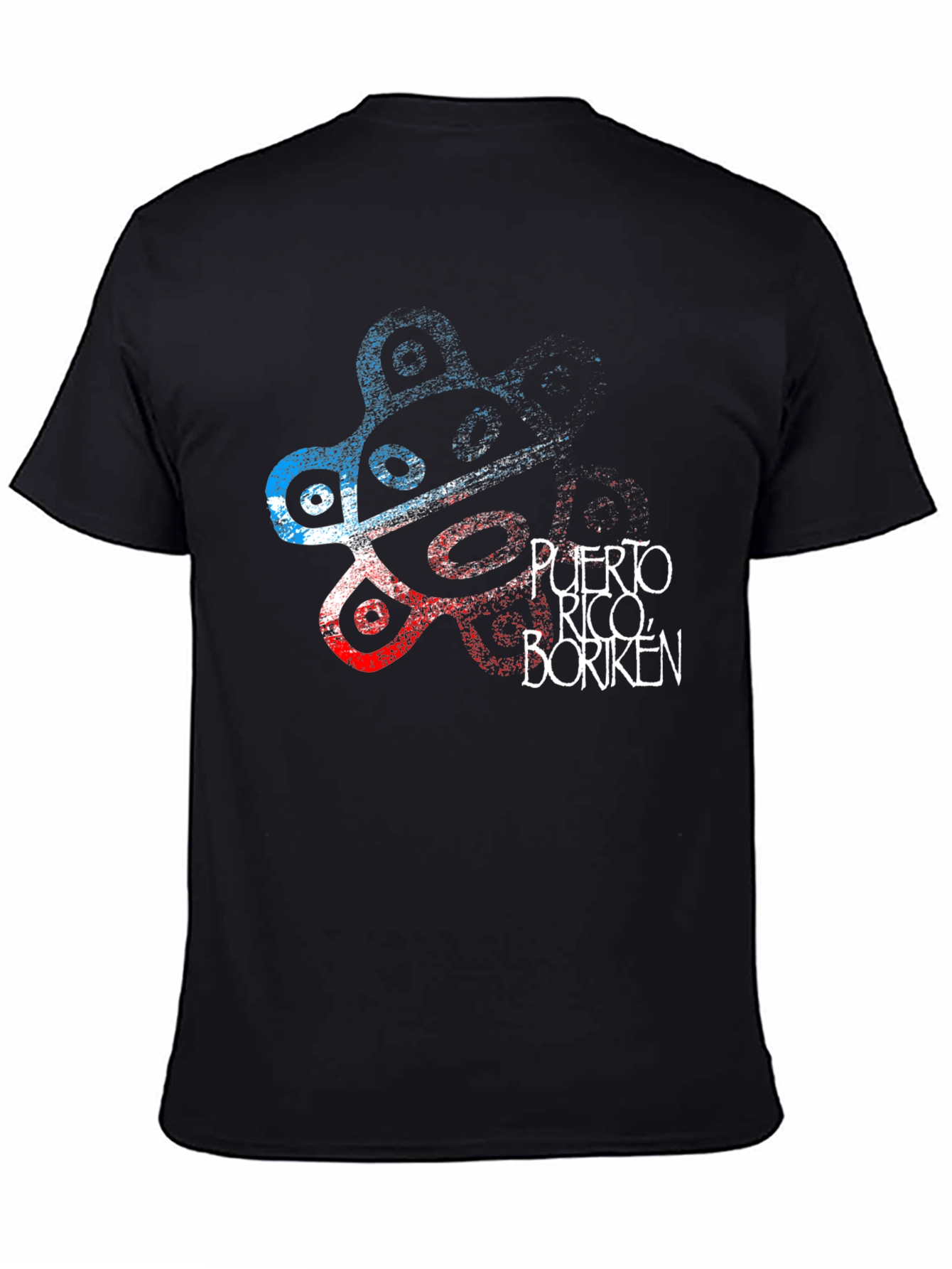 Puerto Rico Boriken T-Shirt Black