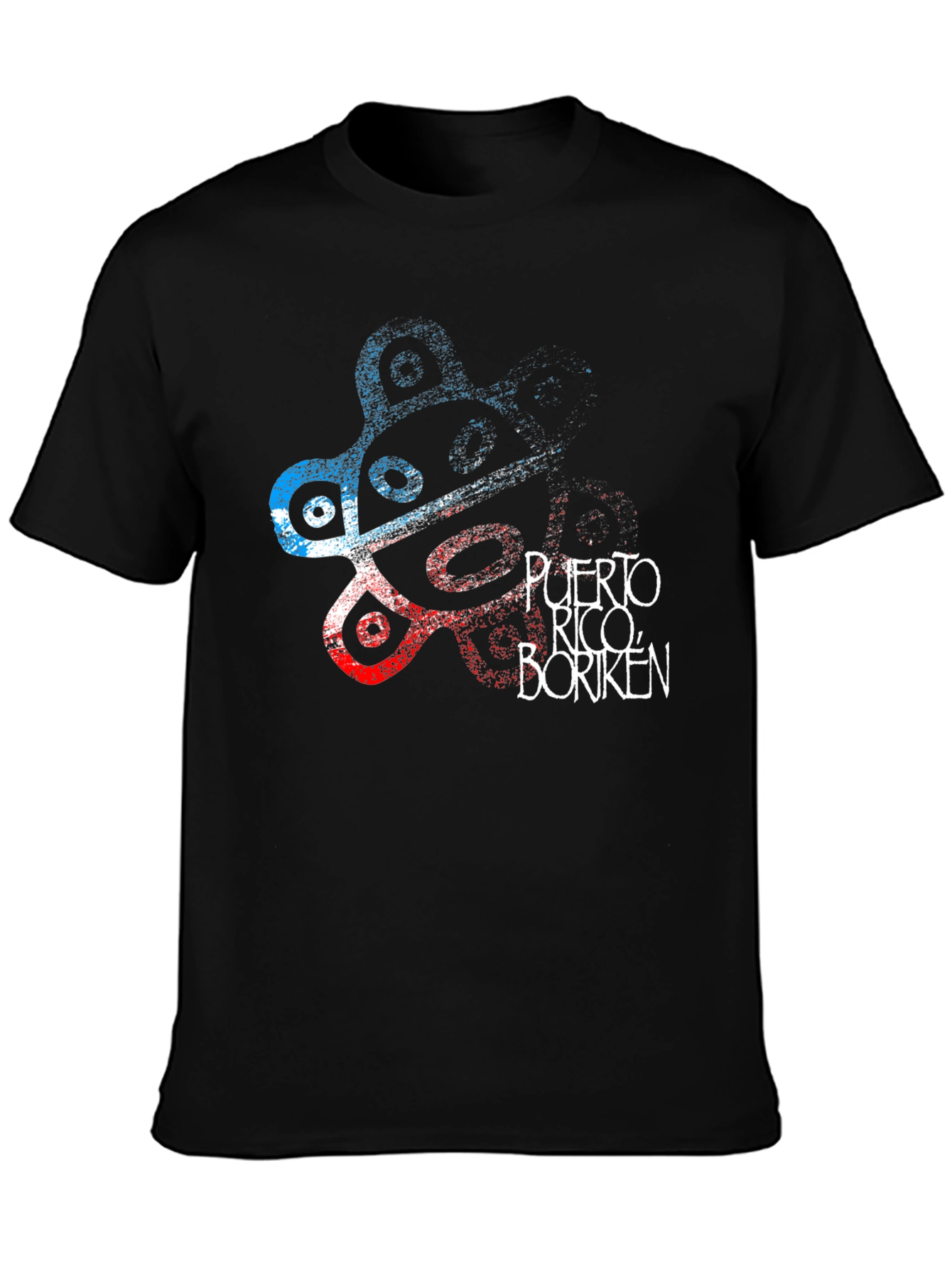 Puerto Rico Boriken T-Shirt Black